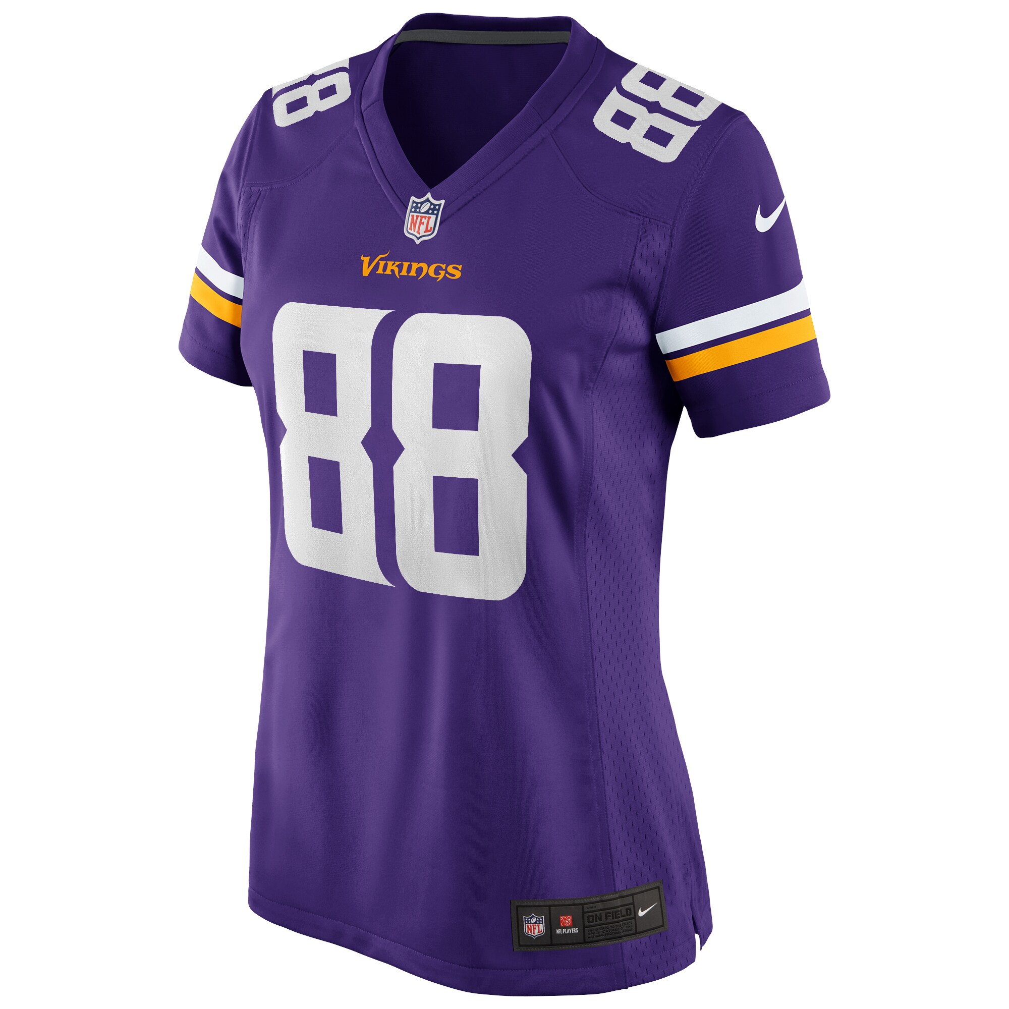 Alan Page Minnesota Vikings  Women's Game Retired Player Jersey - Purple