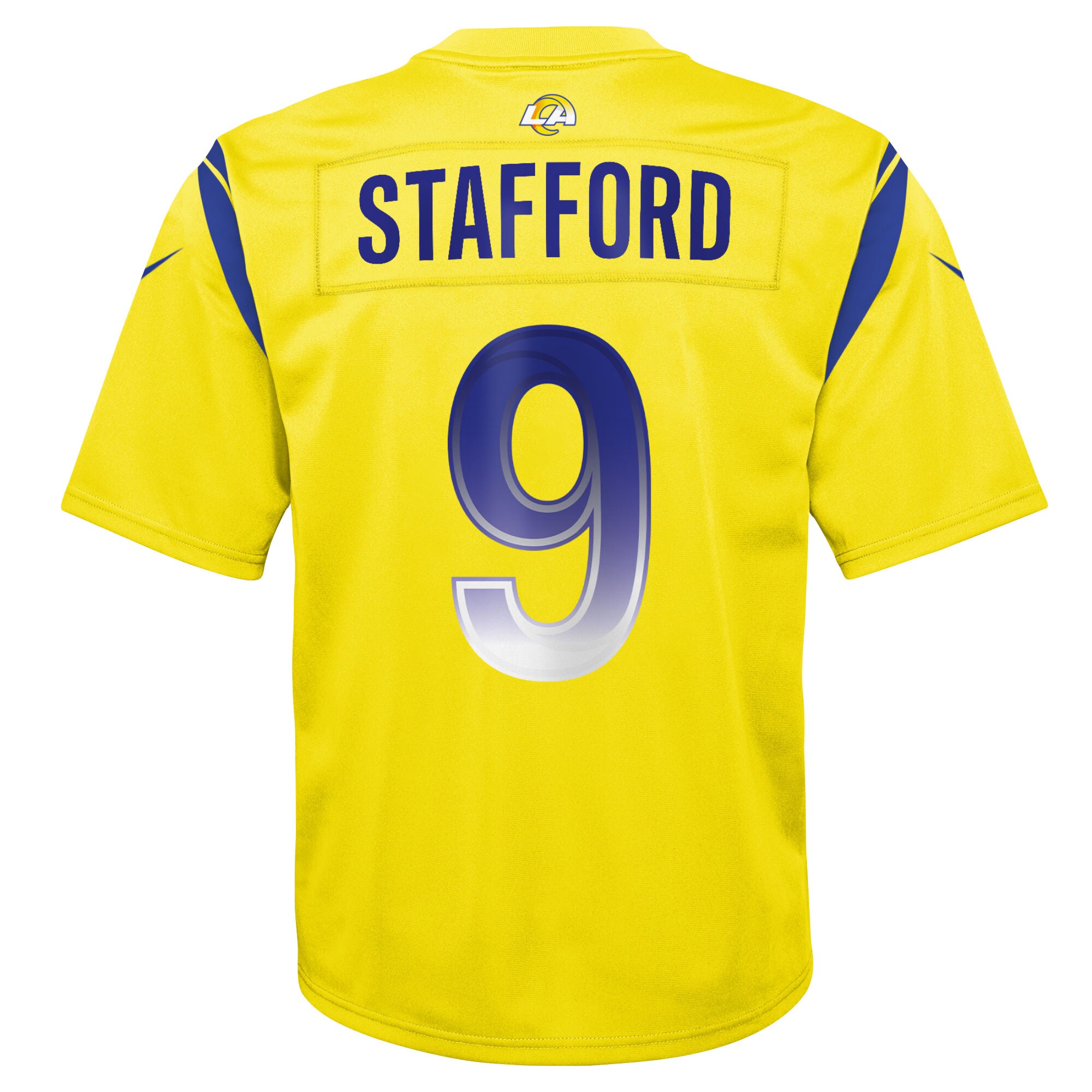 Matthew Stafford Los Angeles Rams  Youth Inverted Game Jersey - Gold