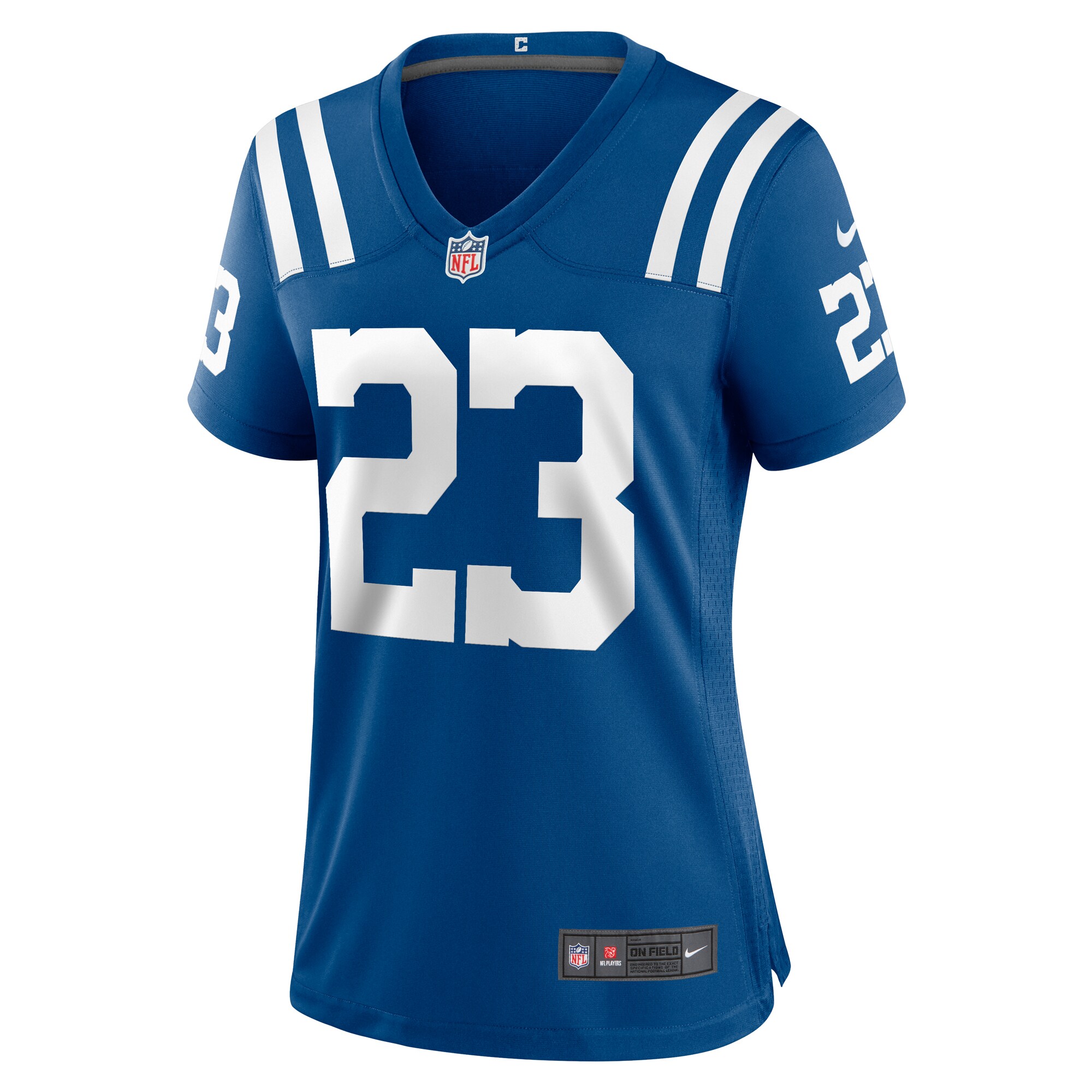 Darren Hall Indianapolis Colts  Women's Team Game Jersey -  Royal