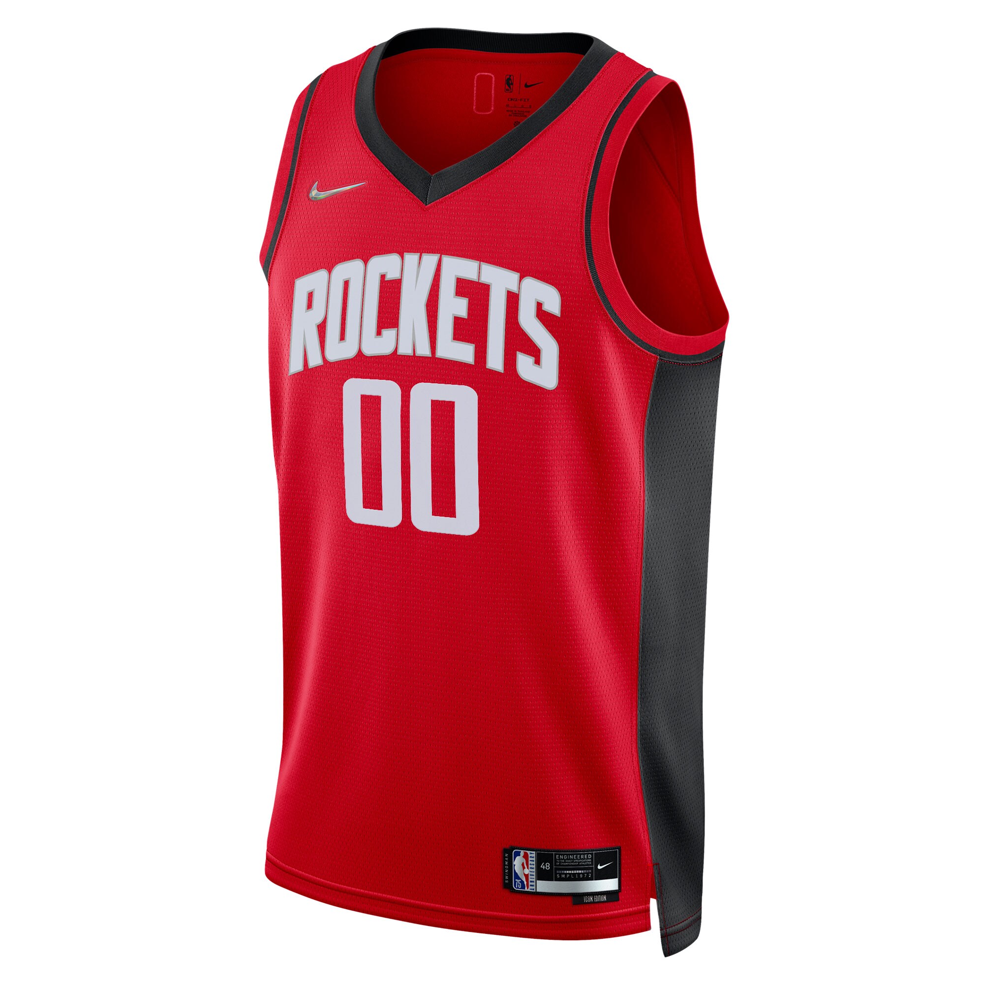 Houston Rockets  2021\/22 Diamond Swingman Custom Jersey - Icon Edition - Red