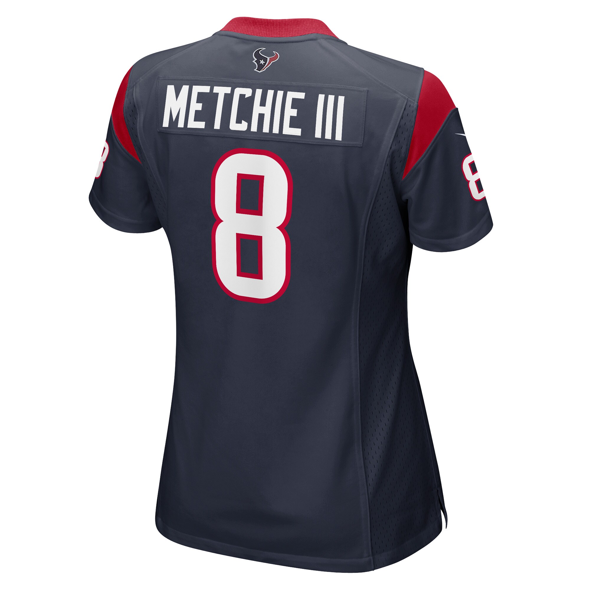 John Metchie III Houston Texans  Women's Game Player Jersey - Navy
