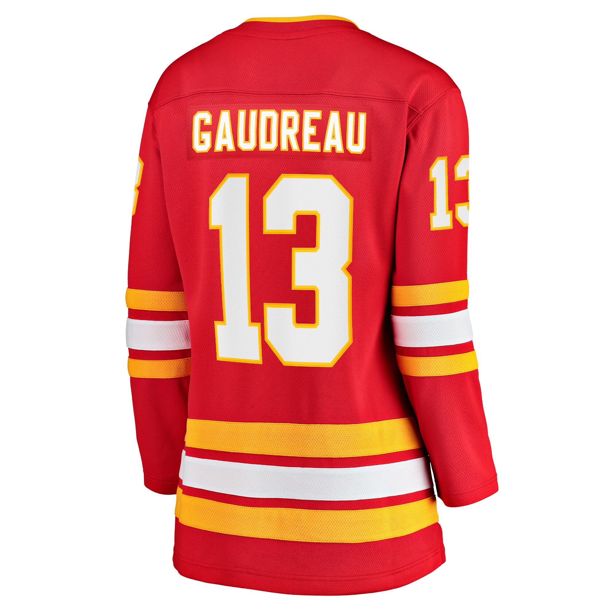 Johnny Gaudreau Calgary Flames Fanatics Women's Home Premier Breakaway Player Jersey - Red