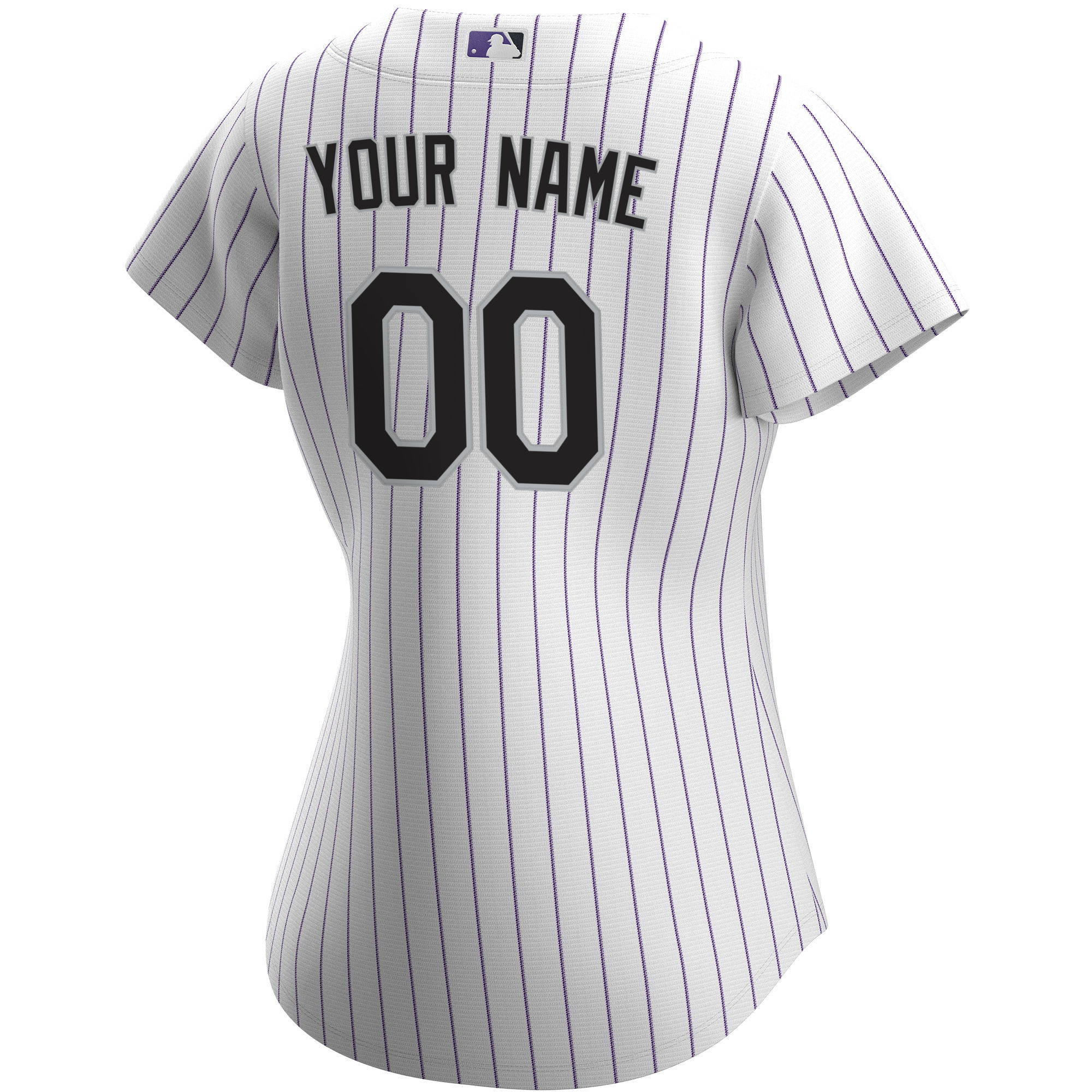 Colorado Rockies  Women's Home Replica Custom Jersey - White