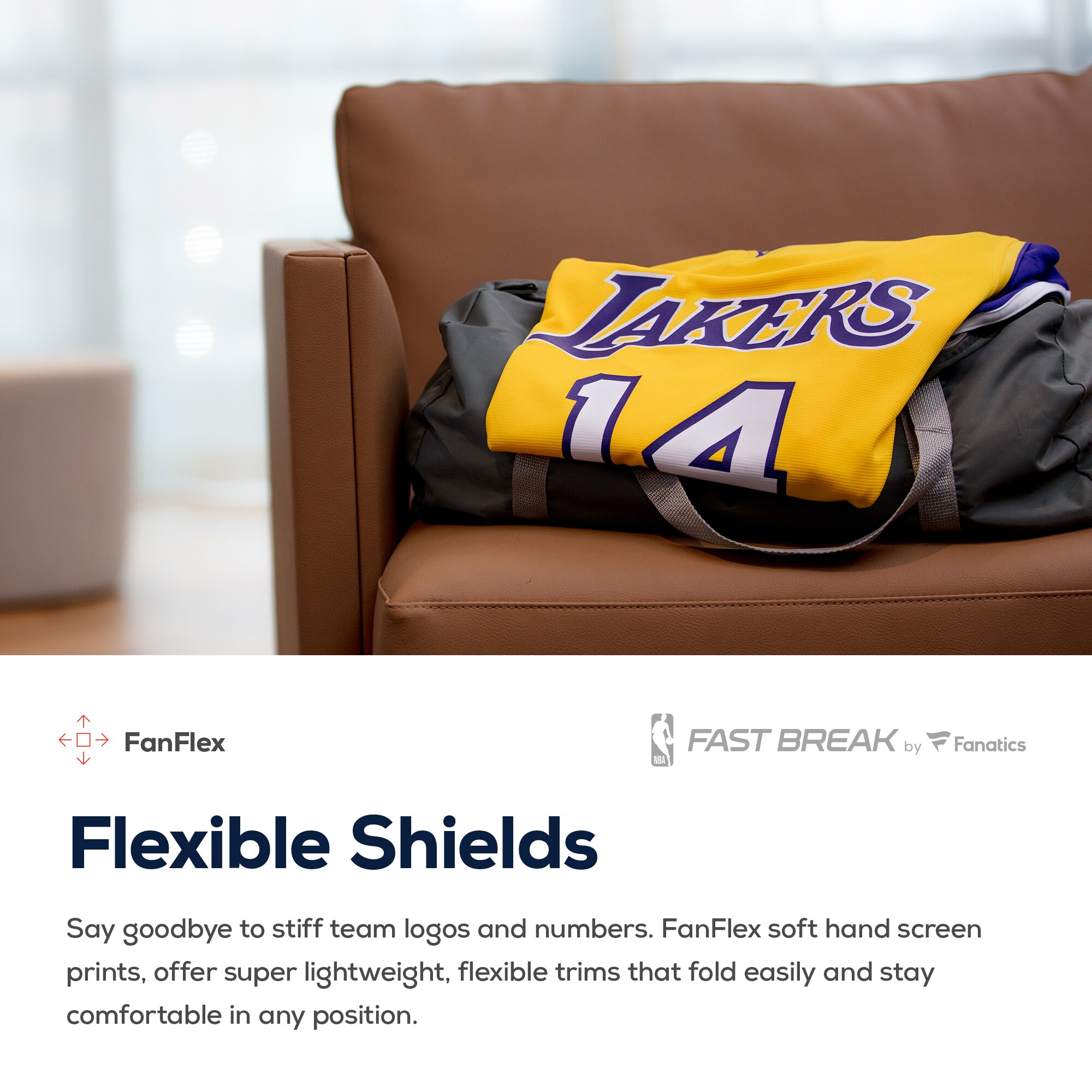 LeBron James Los Angeles Lakers Fanatics Women's Fast Break Tank Jersey - Gold