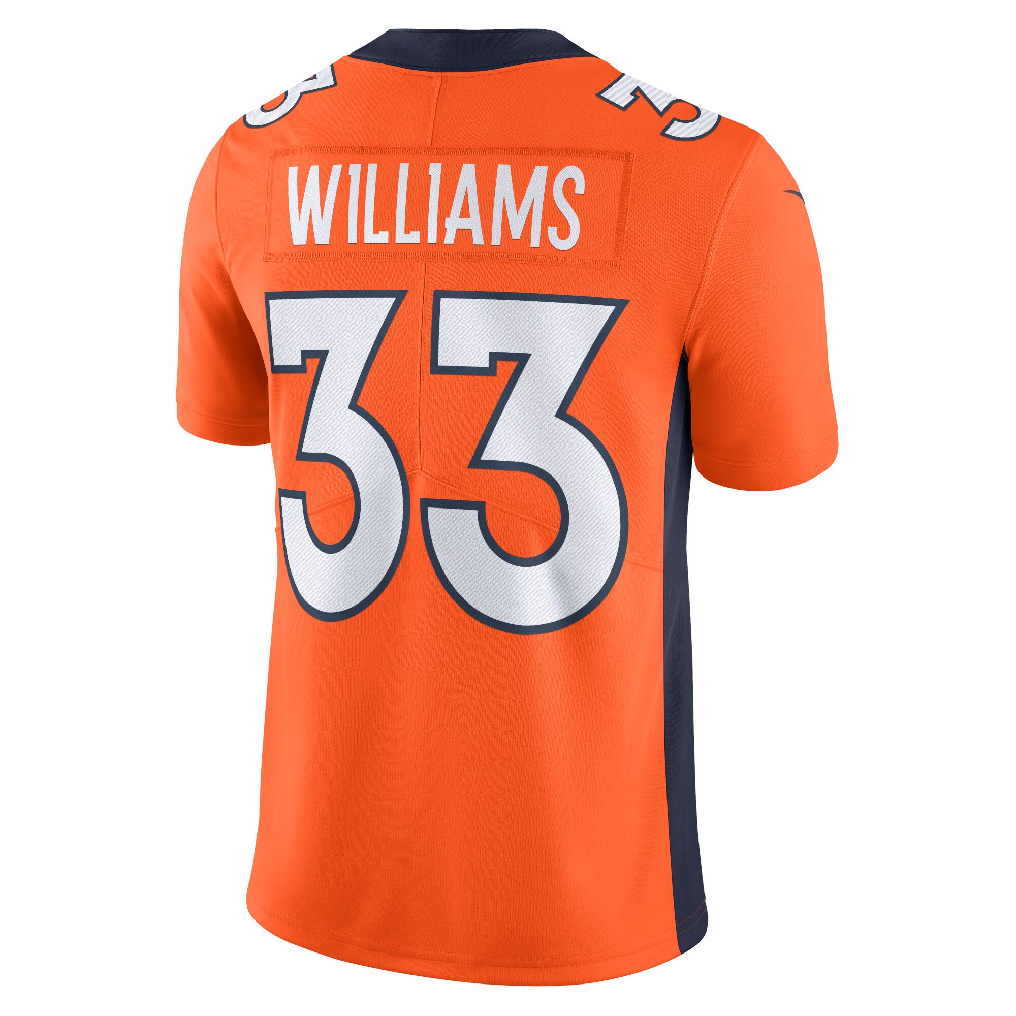 Javonte Williams Denver Broncos   Vapor Untouchable Limited Jersey - Orange
