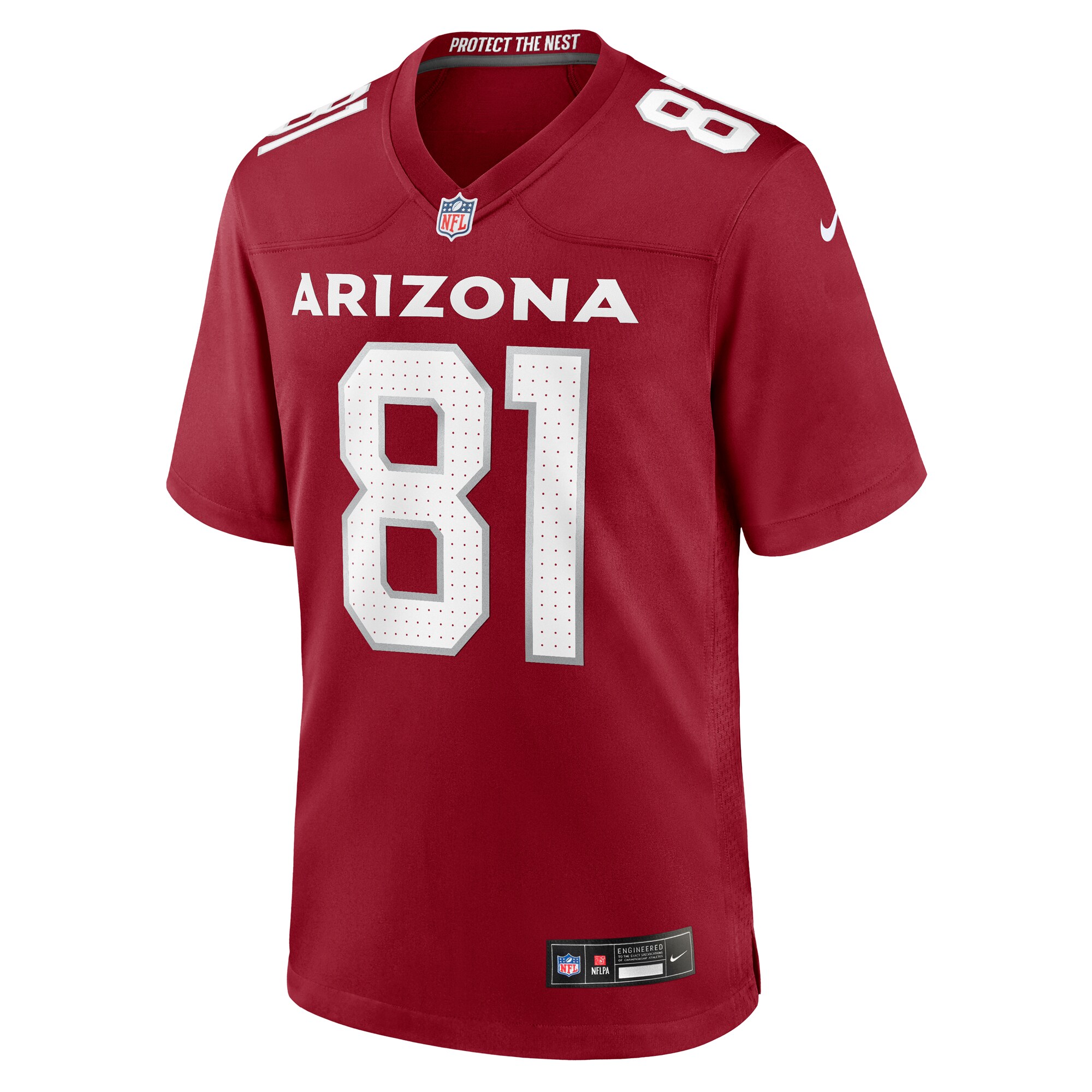 Daniel Arias Arizona Cardinals  Team Game Jersey -  Cardinal