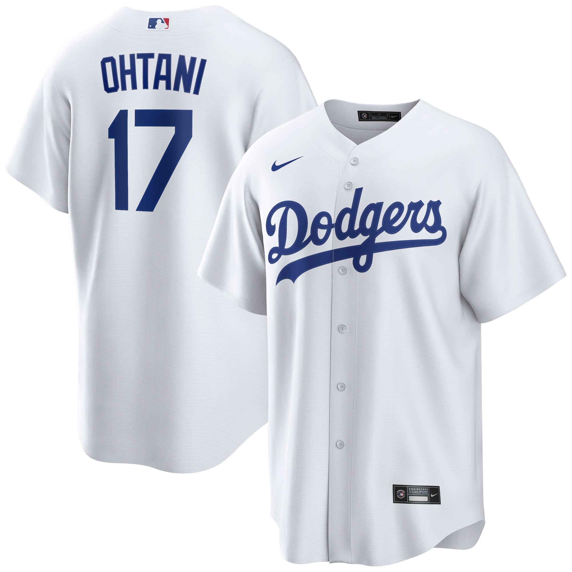 Shohei Ohtani Los Angeles Dodgers  Home Replica Player Jersey - White