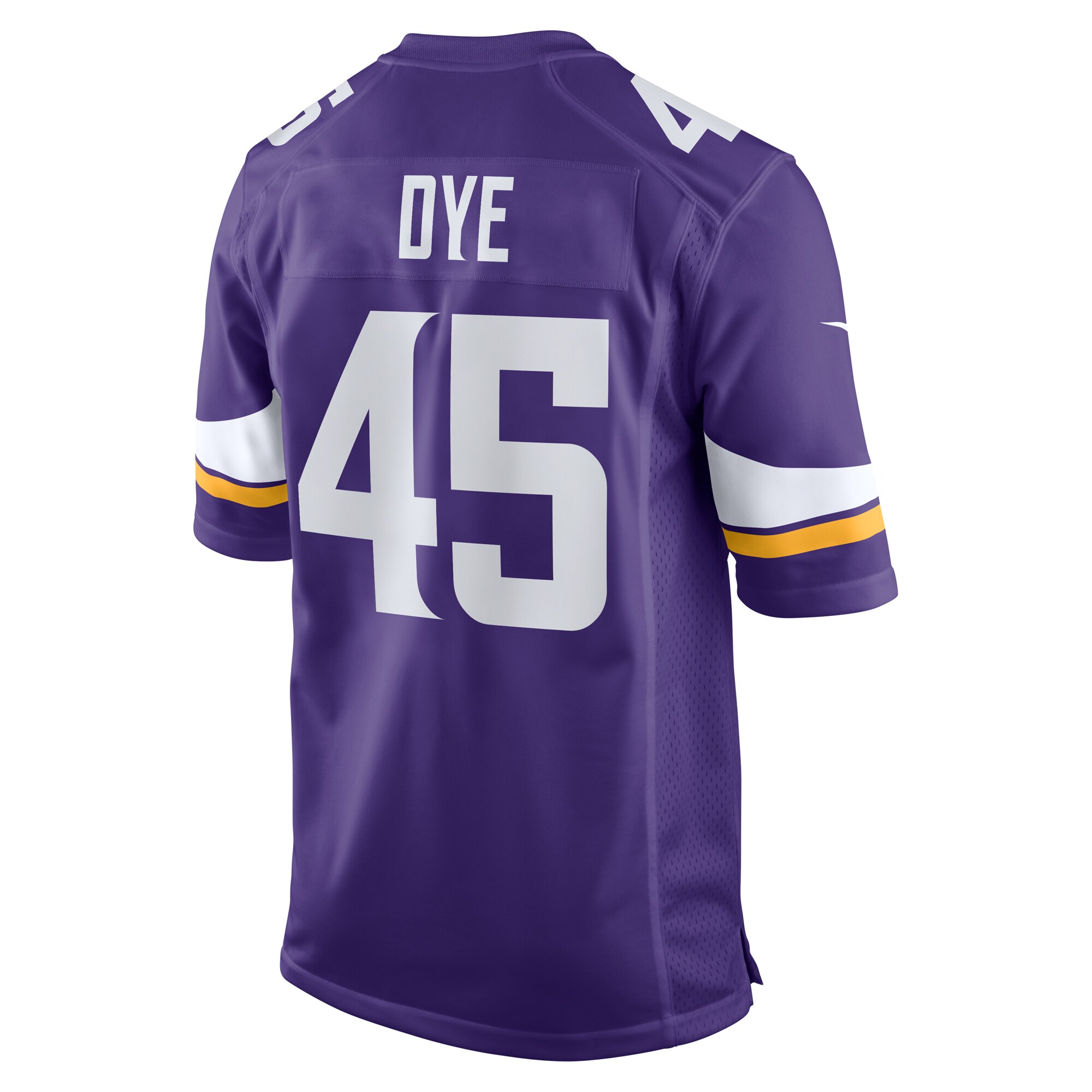 Troy Dye Minnesota Vikings  Game Jersey - Purple