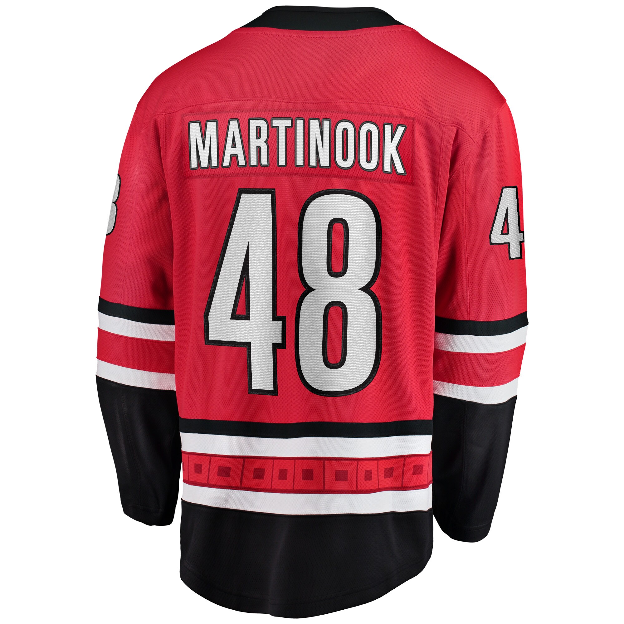 Jordan Martinook Carolina Hurricanes Fanatics Alternate Breakaway Player Jersey - Red
