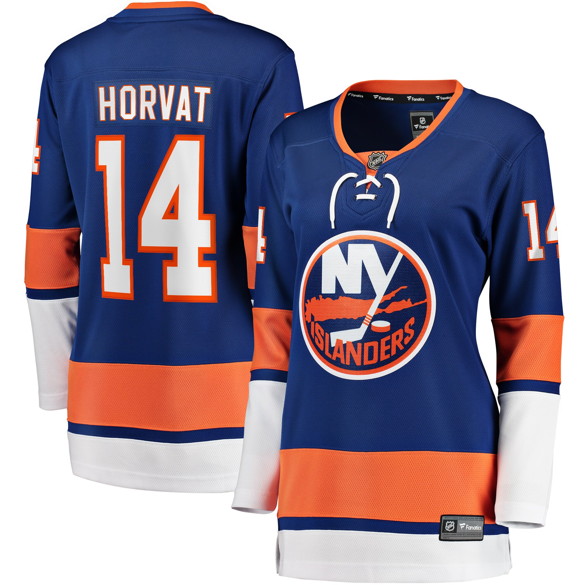 Bo Horvat New York Islanders Women's Fanatics Home Breakaway Jersey - Blue