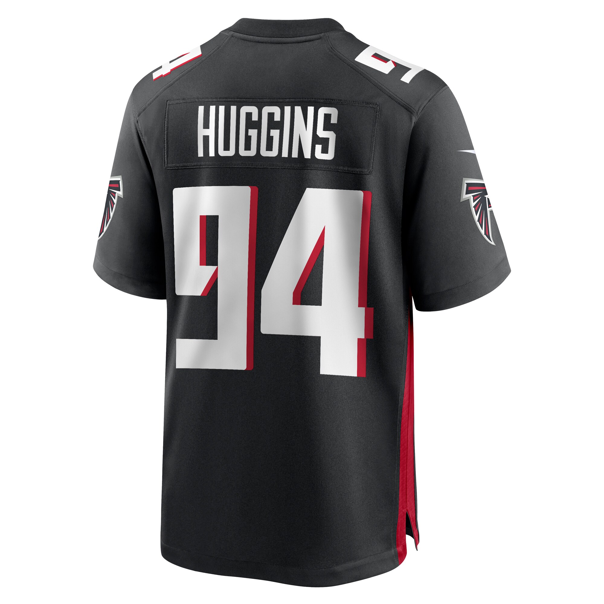 Albert Huggins Atlanta Falcons  Team Game Jersey -  Black