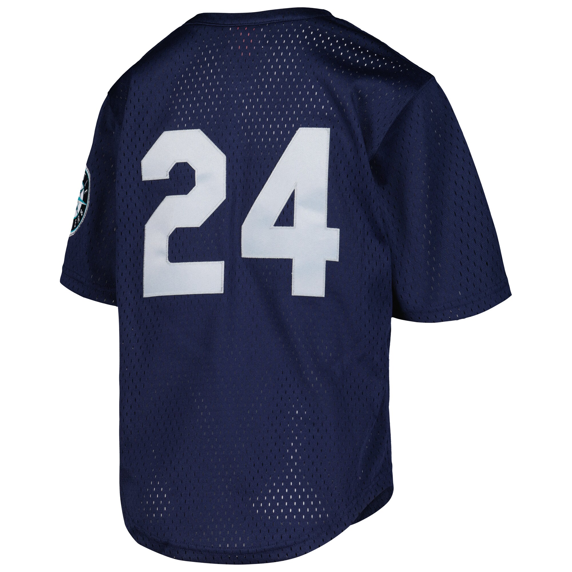 Ken Griffey Jr. Seattle Mariners Mitchell & Ness Youth Cooperstown Collection\u00c2\u00a0Mesh Batting Practice Jersey - Navy