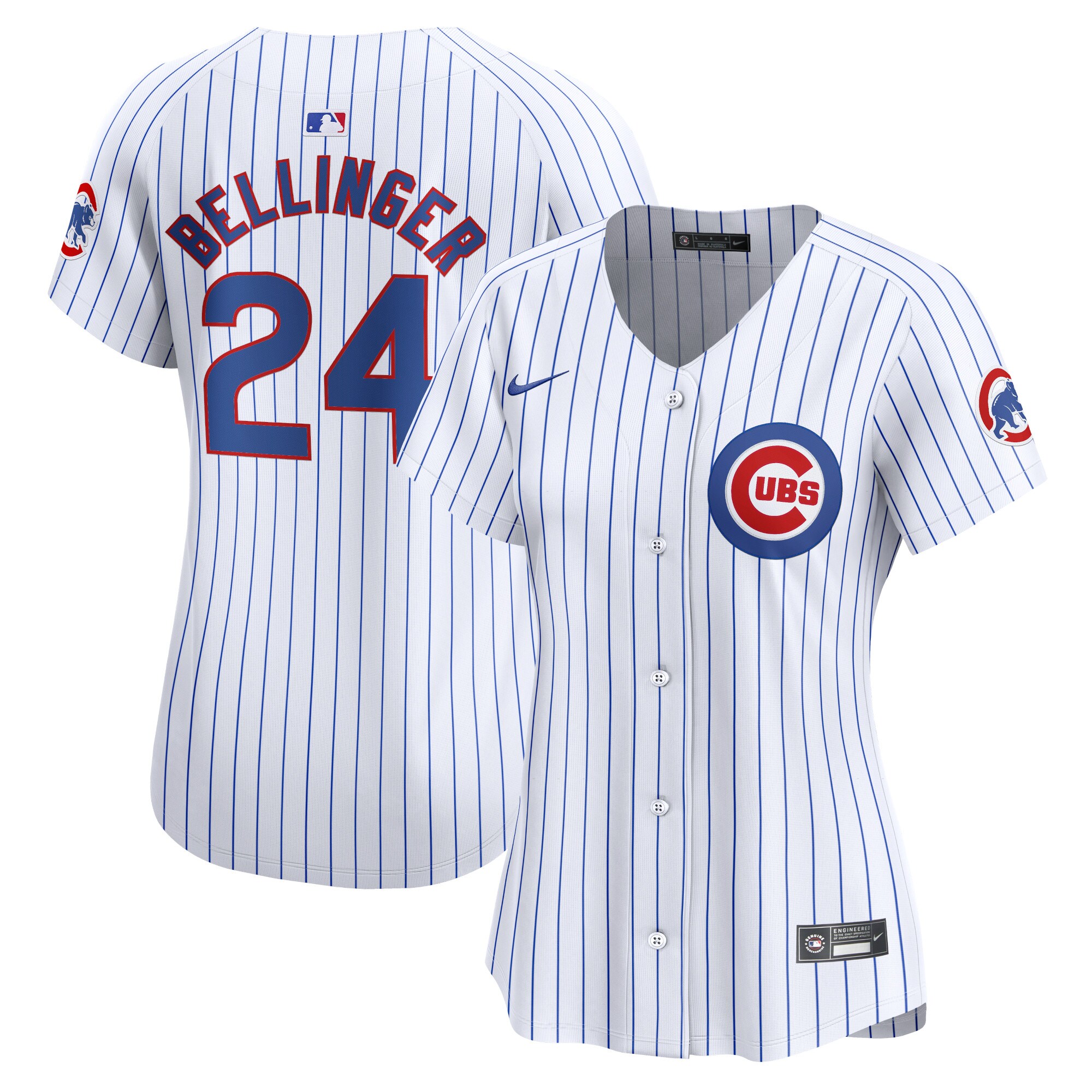 Cody Bellinger Chicago Cubs  Women's Home Limited Player Jersey - White