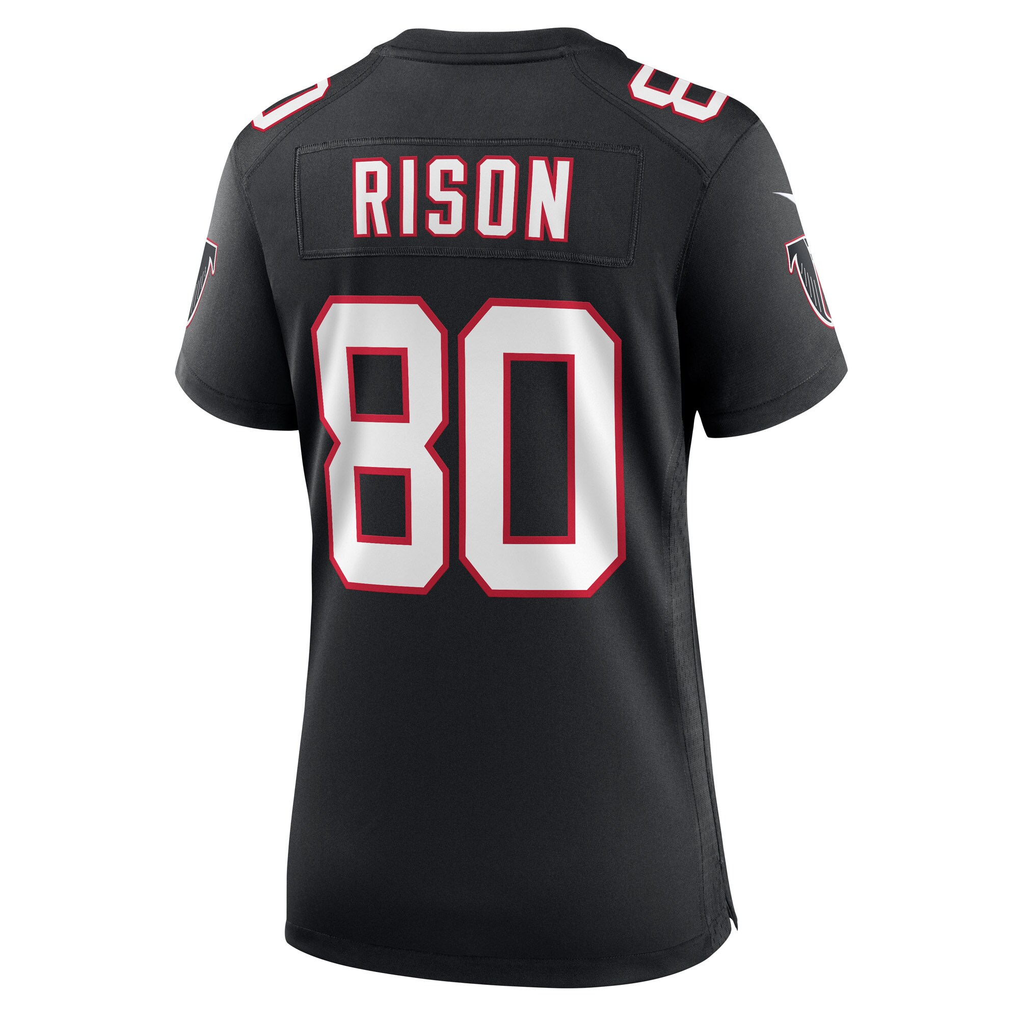 Andre Rison Atlanta Falcons  Women's Retired Player Jersey - Black