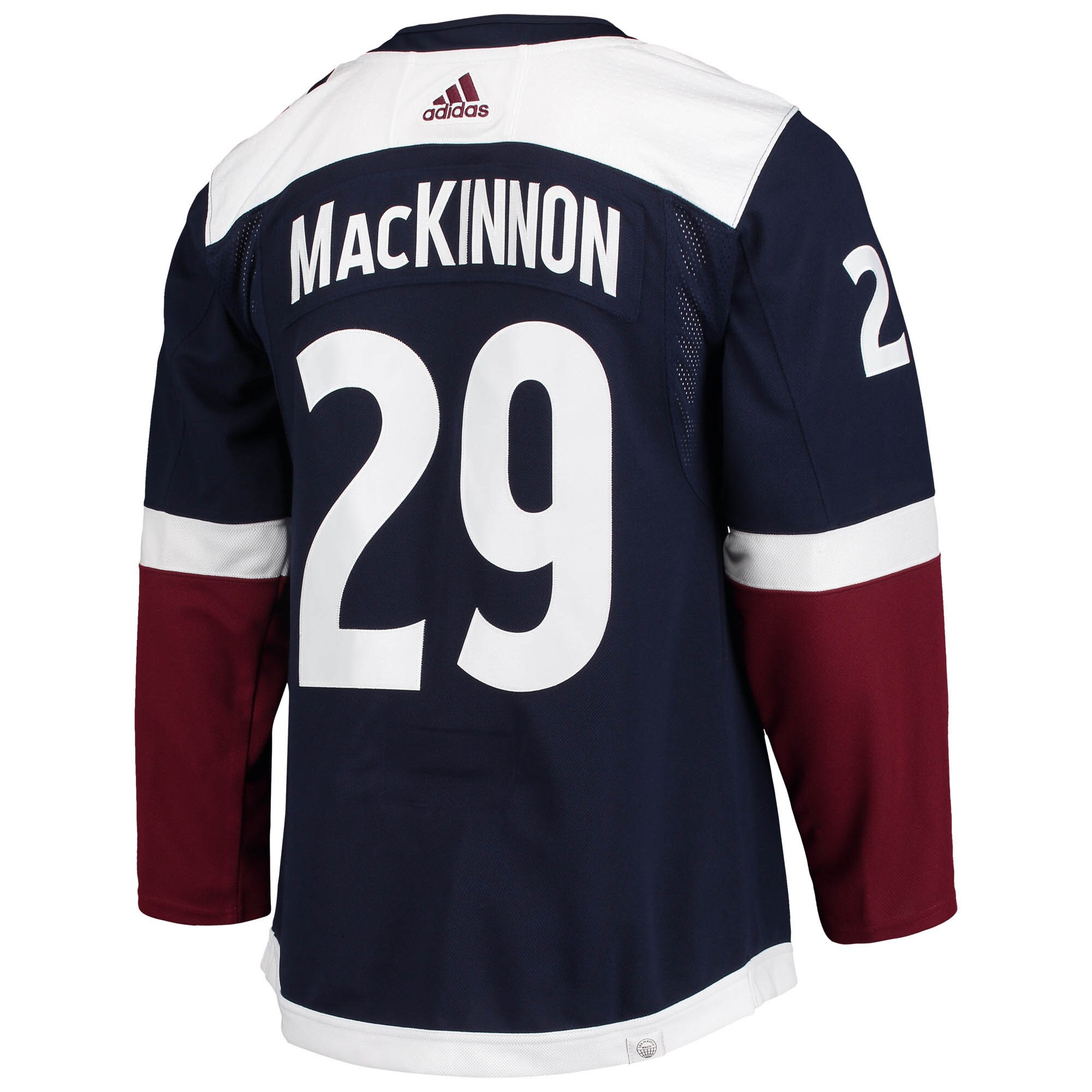 Nathan MacKinnon Colorado Avalanche adidas Alternate Primegreen Authentic Player Jersey - Navy