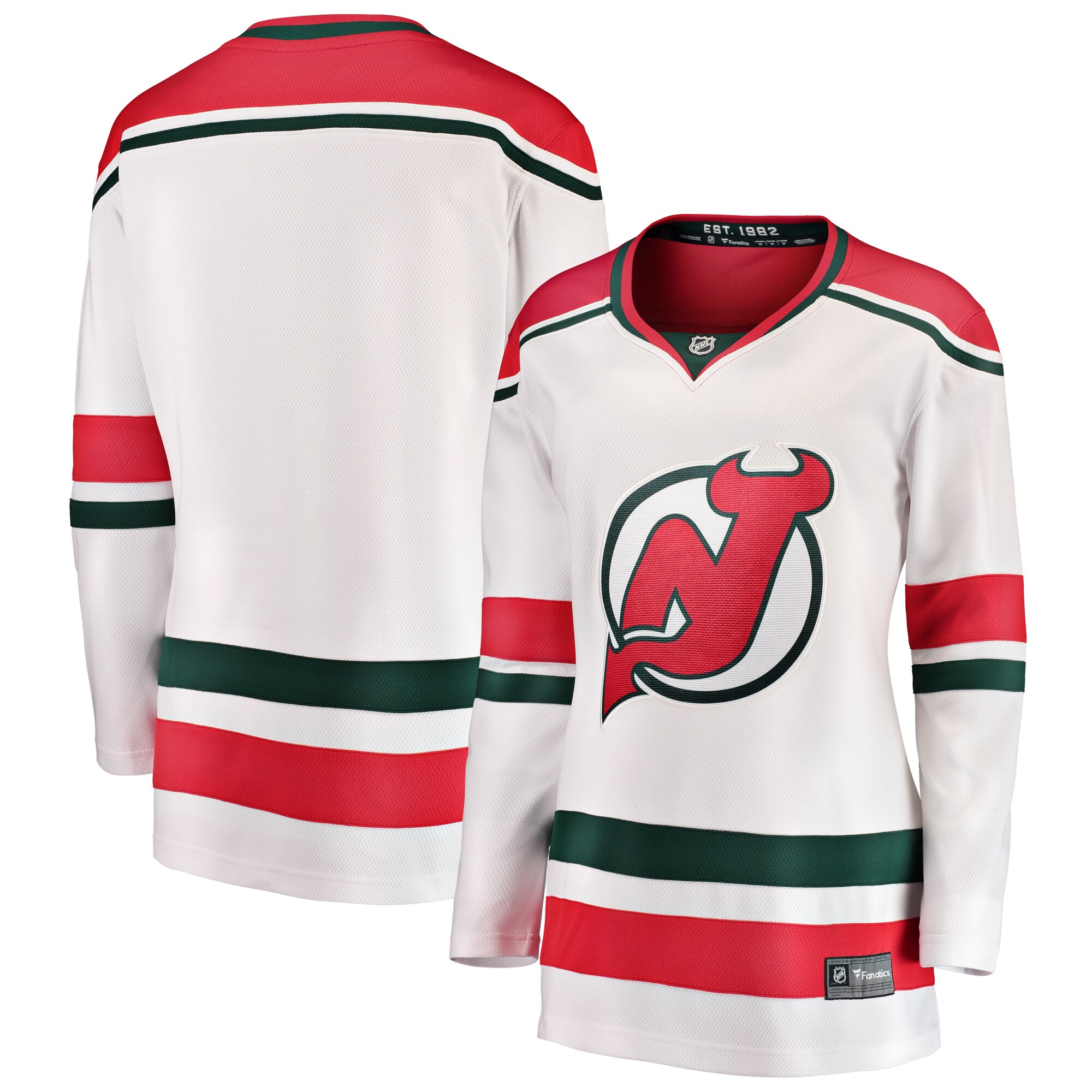 New Jersey Devils Fanatics Women's Alternate Breakaway Jersey - White