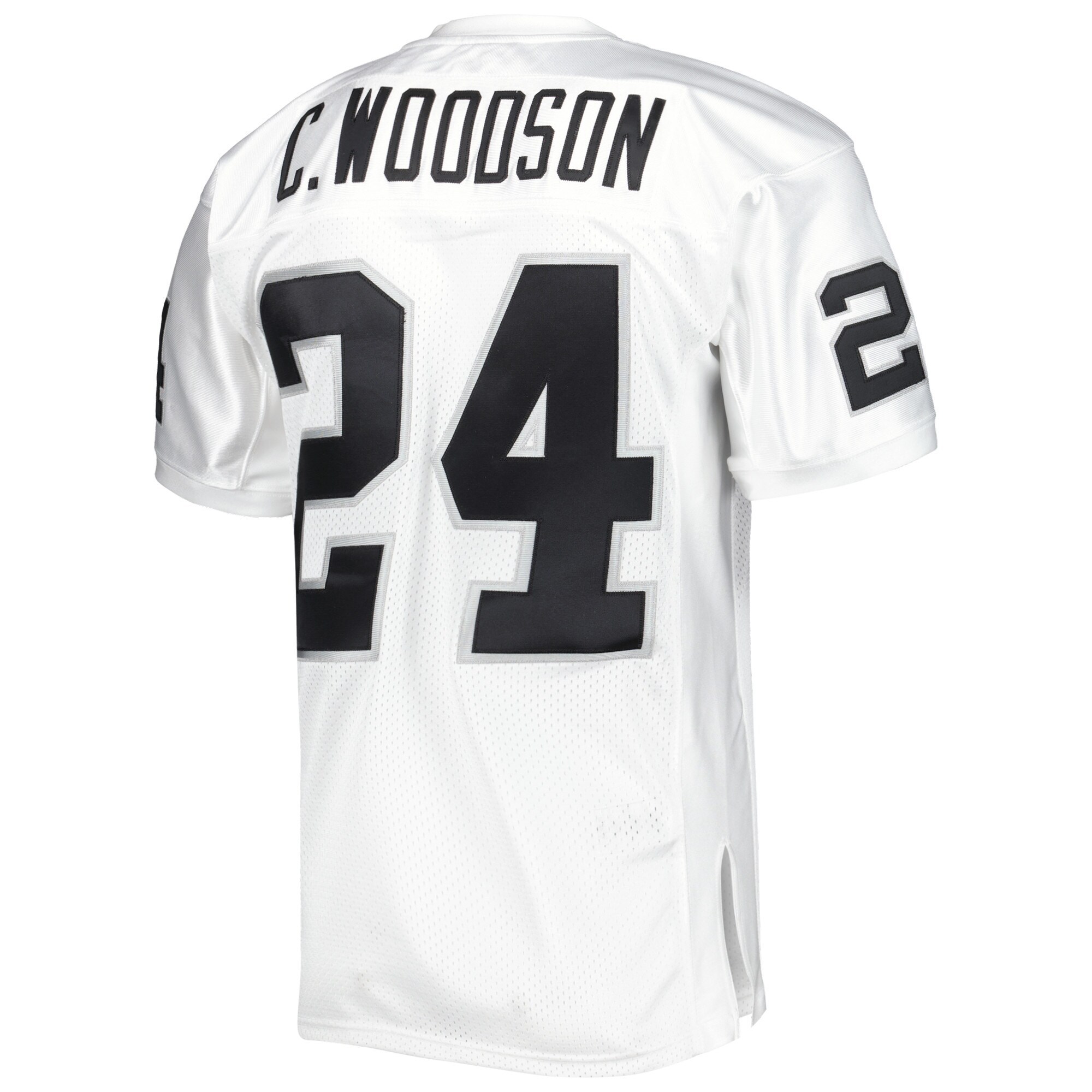 Charles Woodson Las Vegas Raiders 2002 Mitchell & Ness Authentic Throwback Retired Player Jersey - White