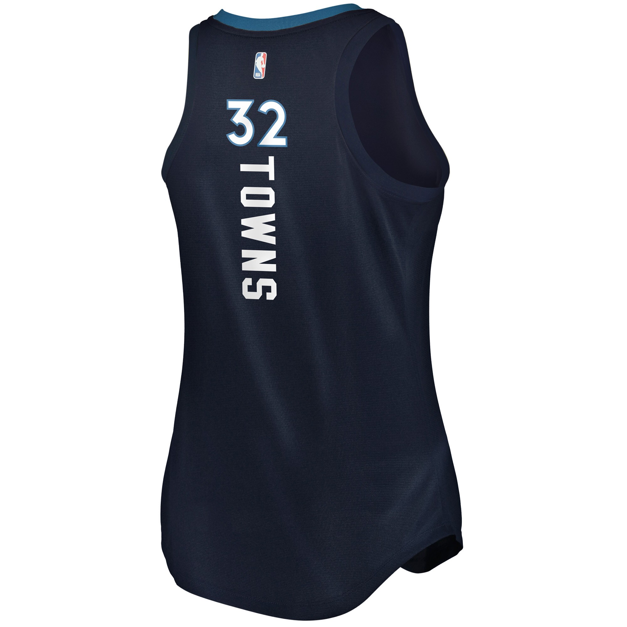 Karl-Anthony Towns Minnesota Timberwolves Fanatics Women's Fast Break Tank Jersey - Icon Edition - Navy