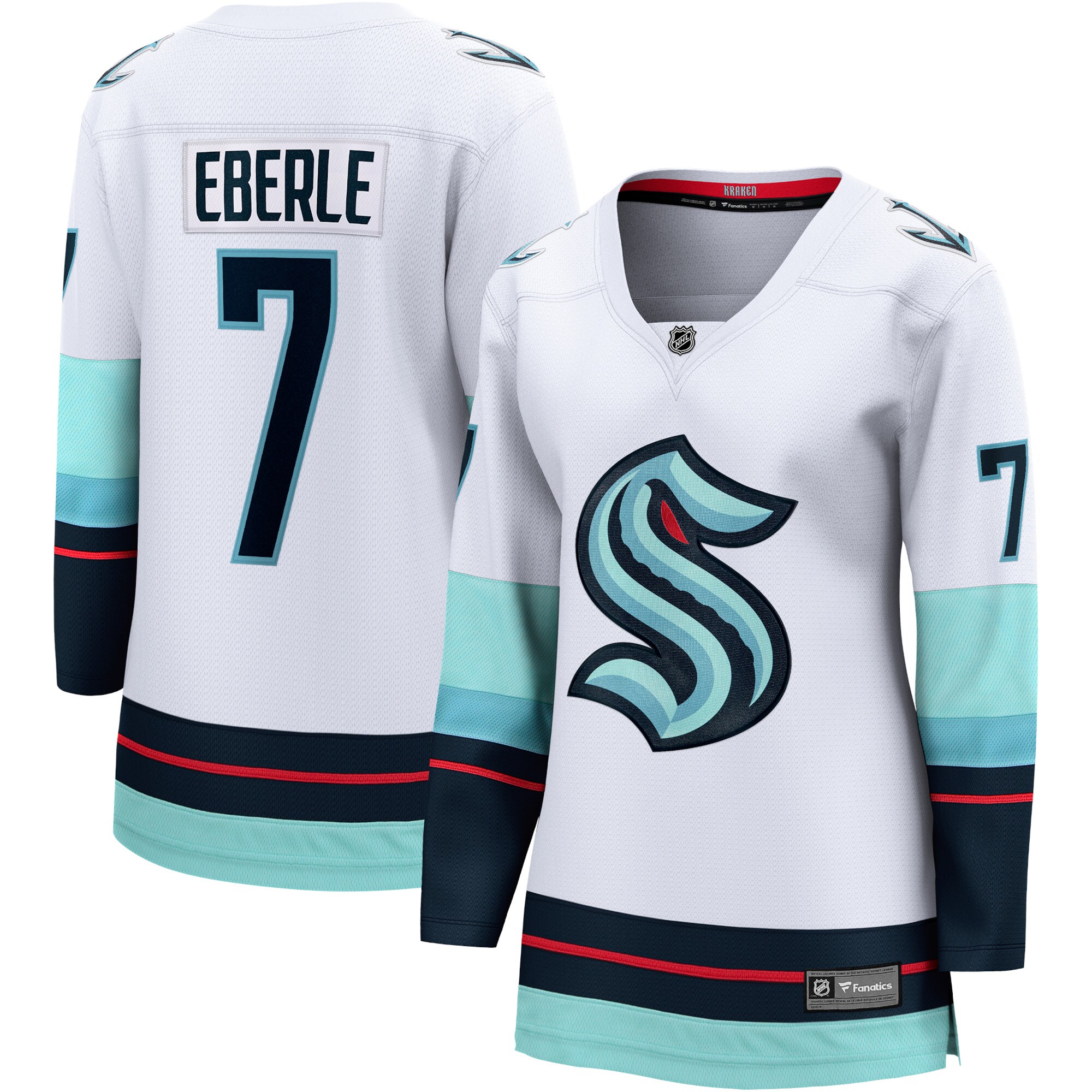 Jordan Eberle  Fanatics Women's Away Premier Breakaway Player Jersey - White