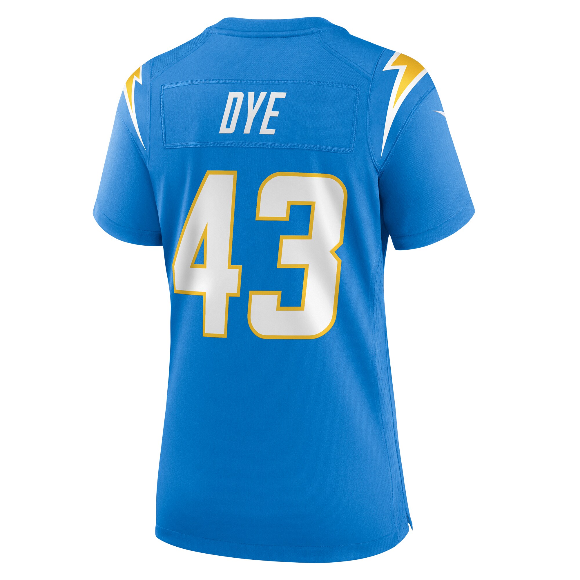 Troy Dye Los Angeles Chargers  Women's  Game Jersey -  Powder Blue