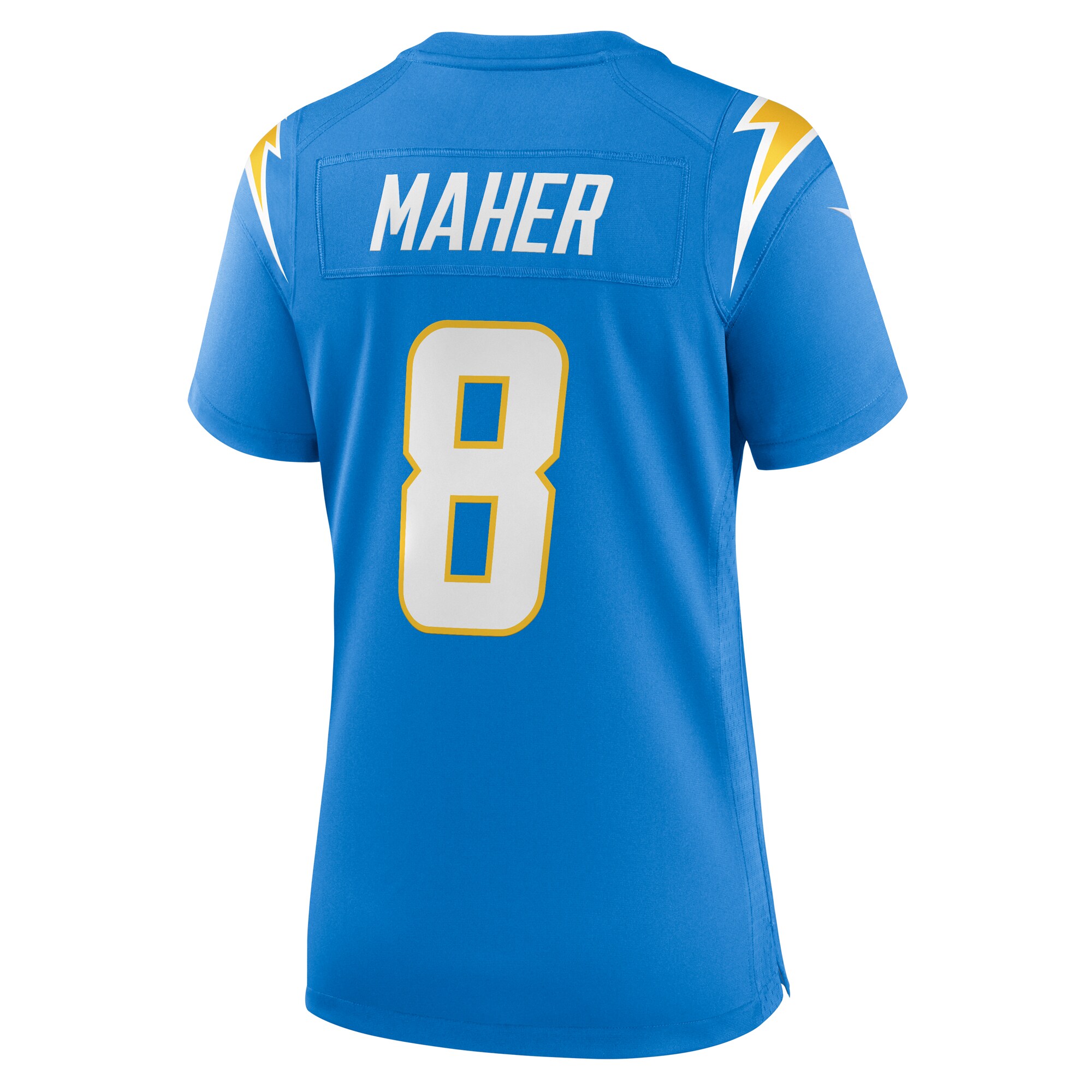 Brett Maher Los Angeles Chargers  Women's Team Game Jersey -  Powder Blue