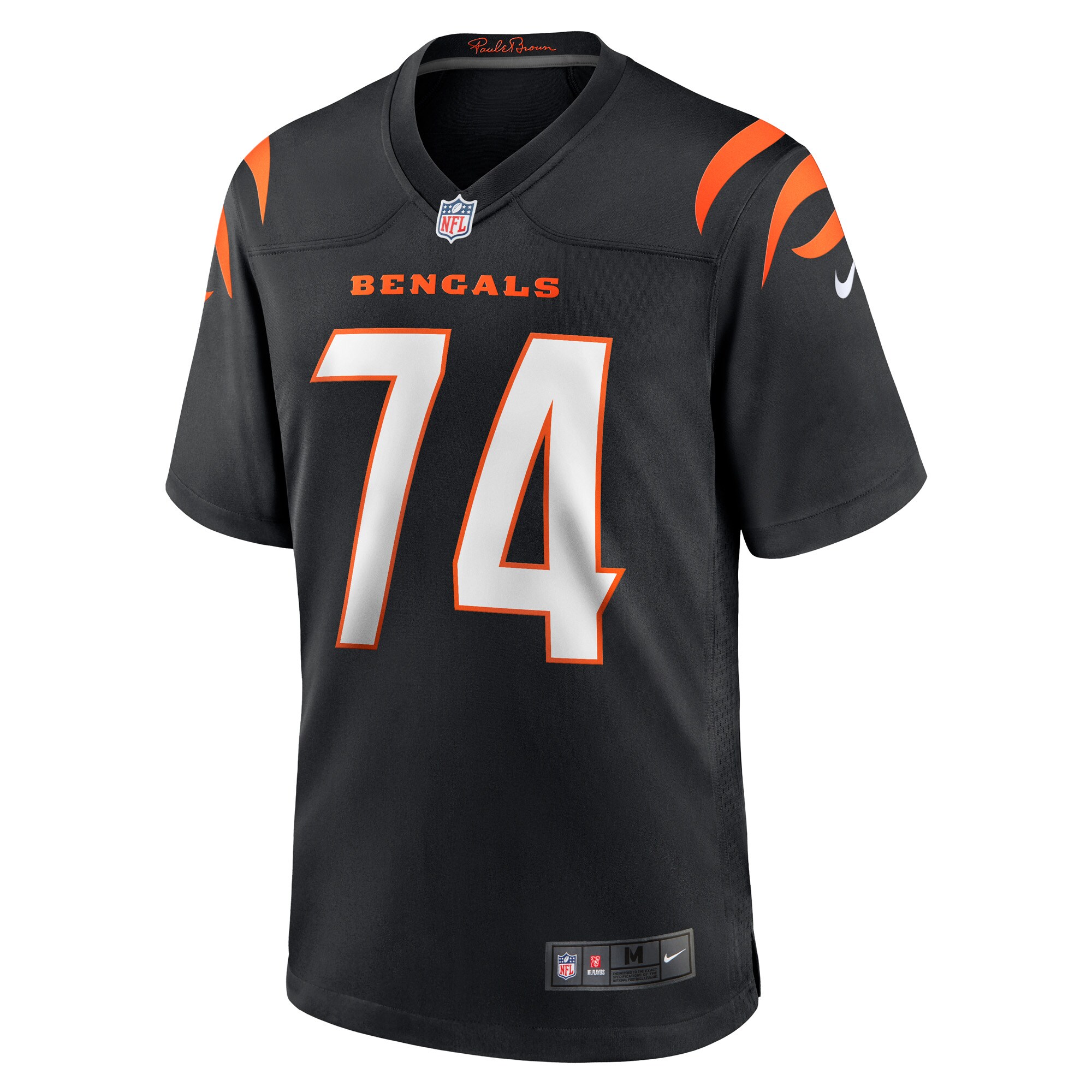 Max Scharping Cincinnati Bengals  Game Player Jersey - Black