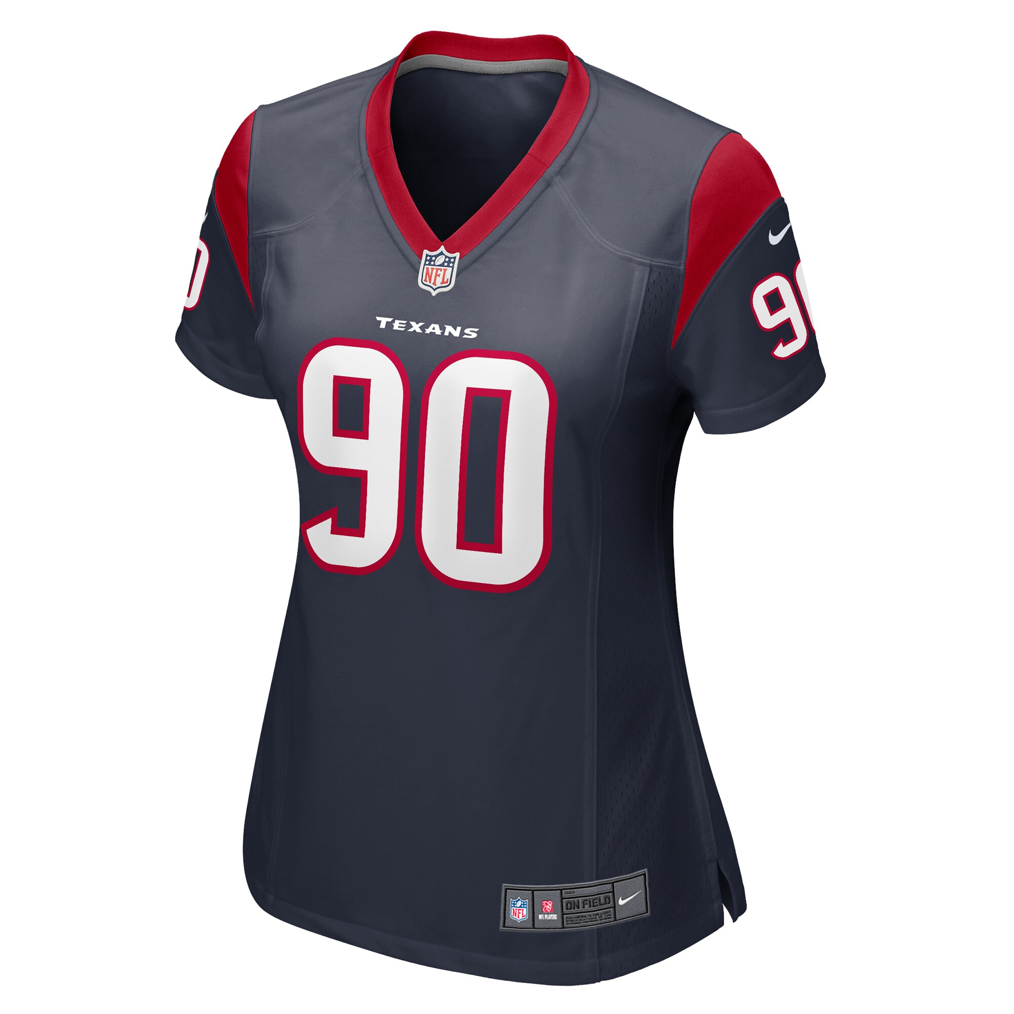 Ali Gaye Houston Texans  Women's Team Game Jersey -  Navy