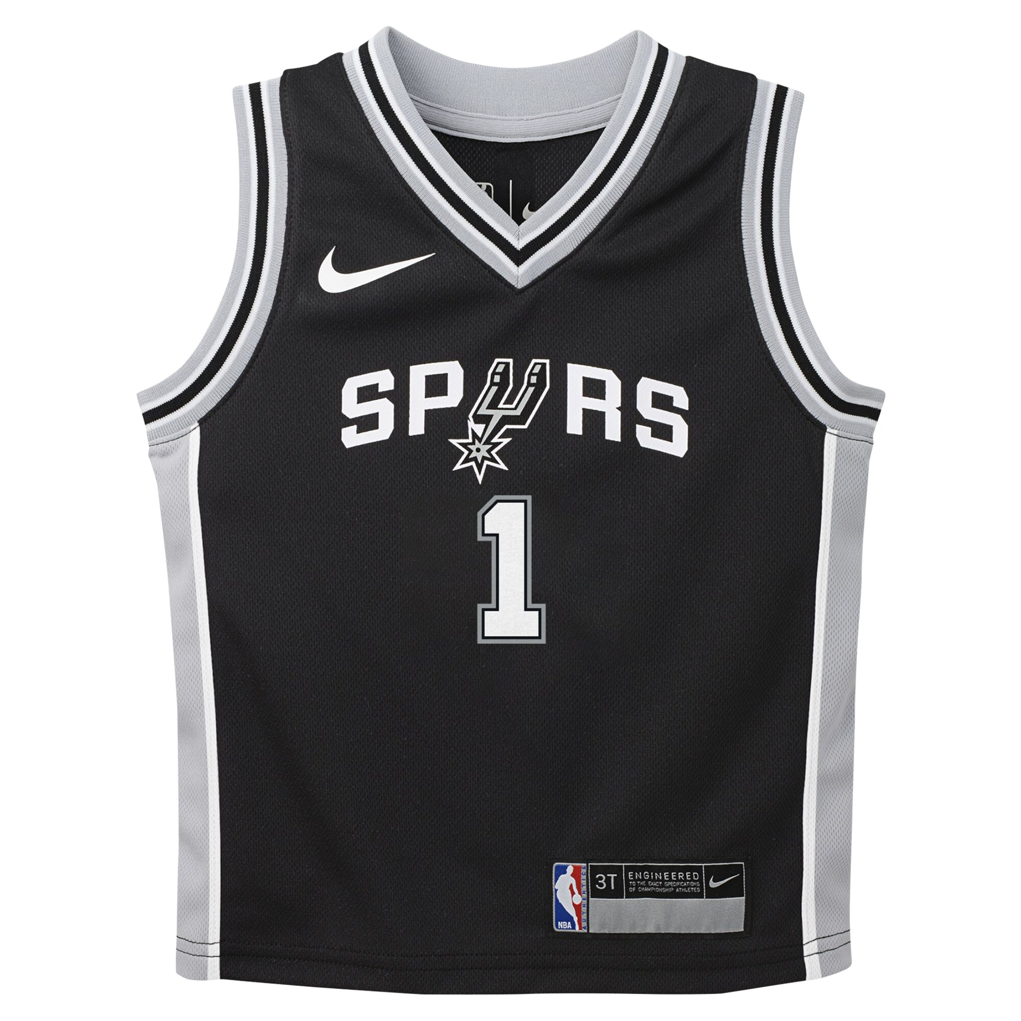 Victor Wembanyama San Antonio Spurs  Toddler Swingman Player Jersey - Icon Edition - Black