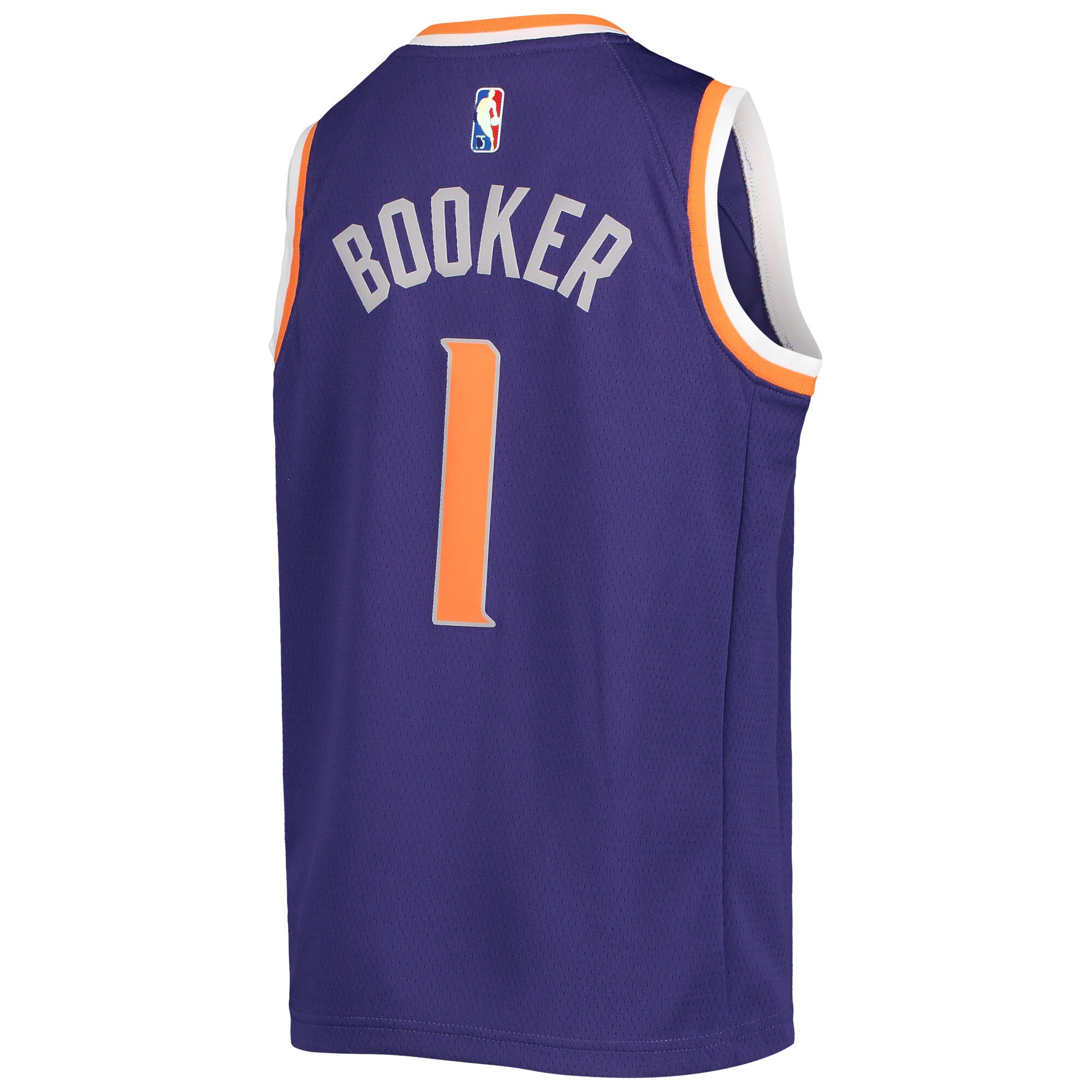 Devin Booker Phoenix Suns  Youth 2021\/22 Diamond Swingman Jersey - Icon Edition - Purple
