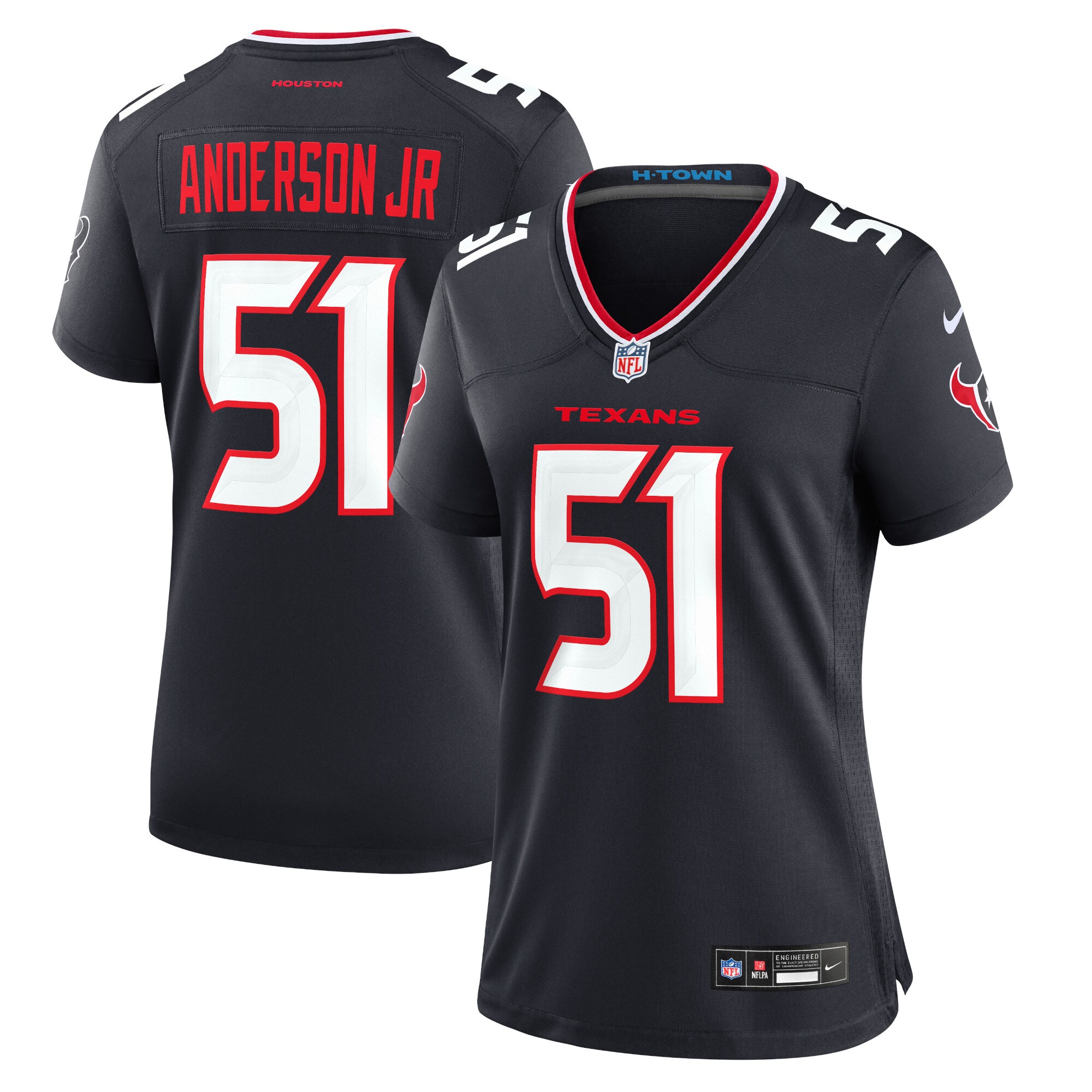 Will Anderson Jr. Houston Texans  Women's Game Jersey - Navy