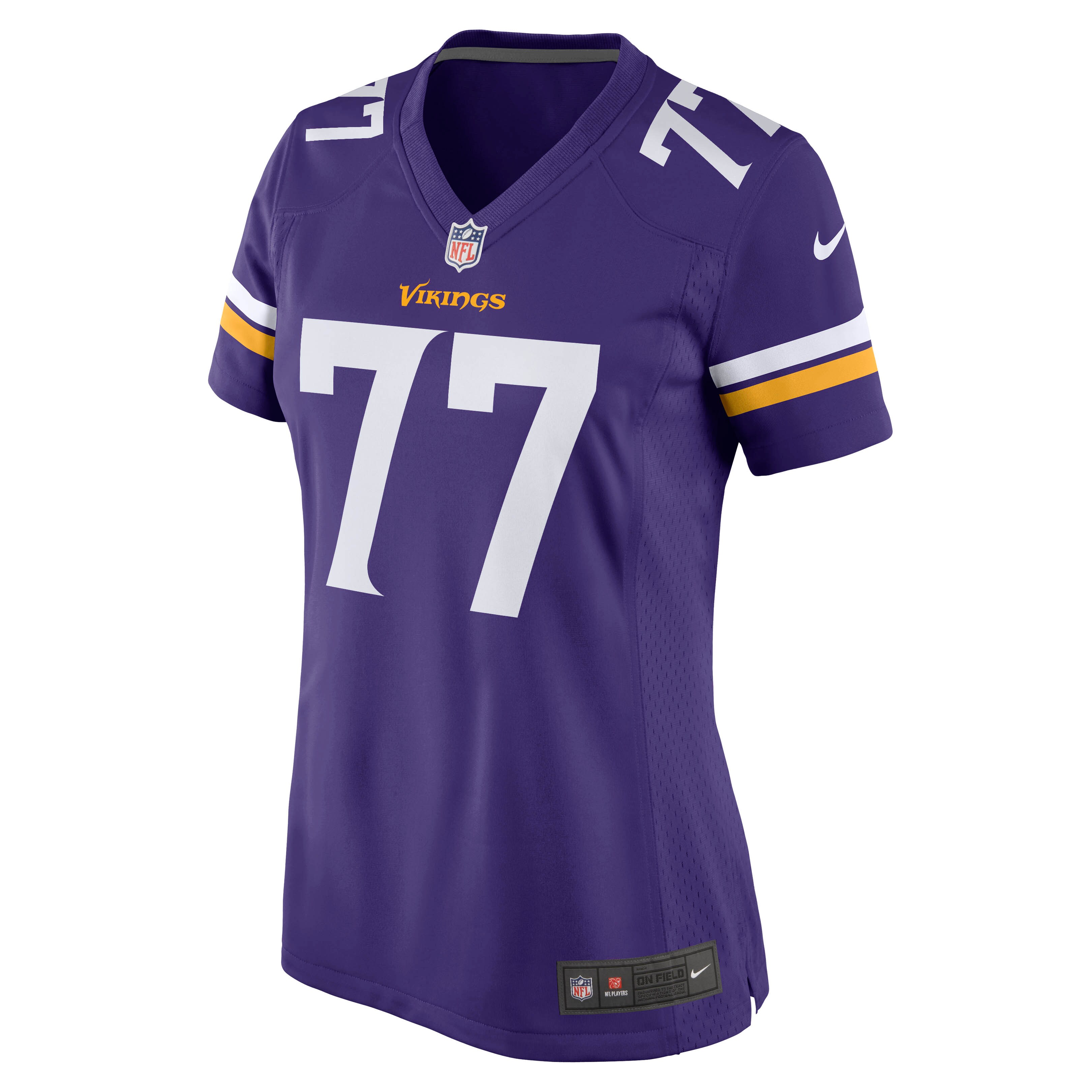 Korey Stringer Minnesota Vikings  Women's Retired Player Jersey - Purple