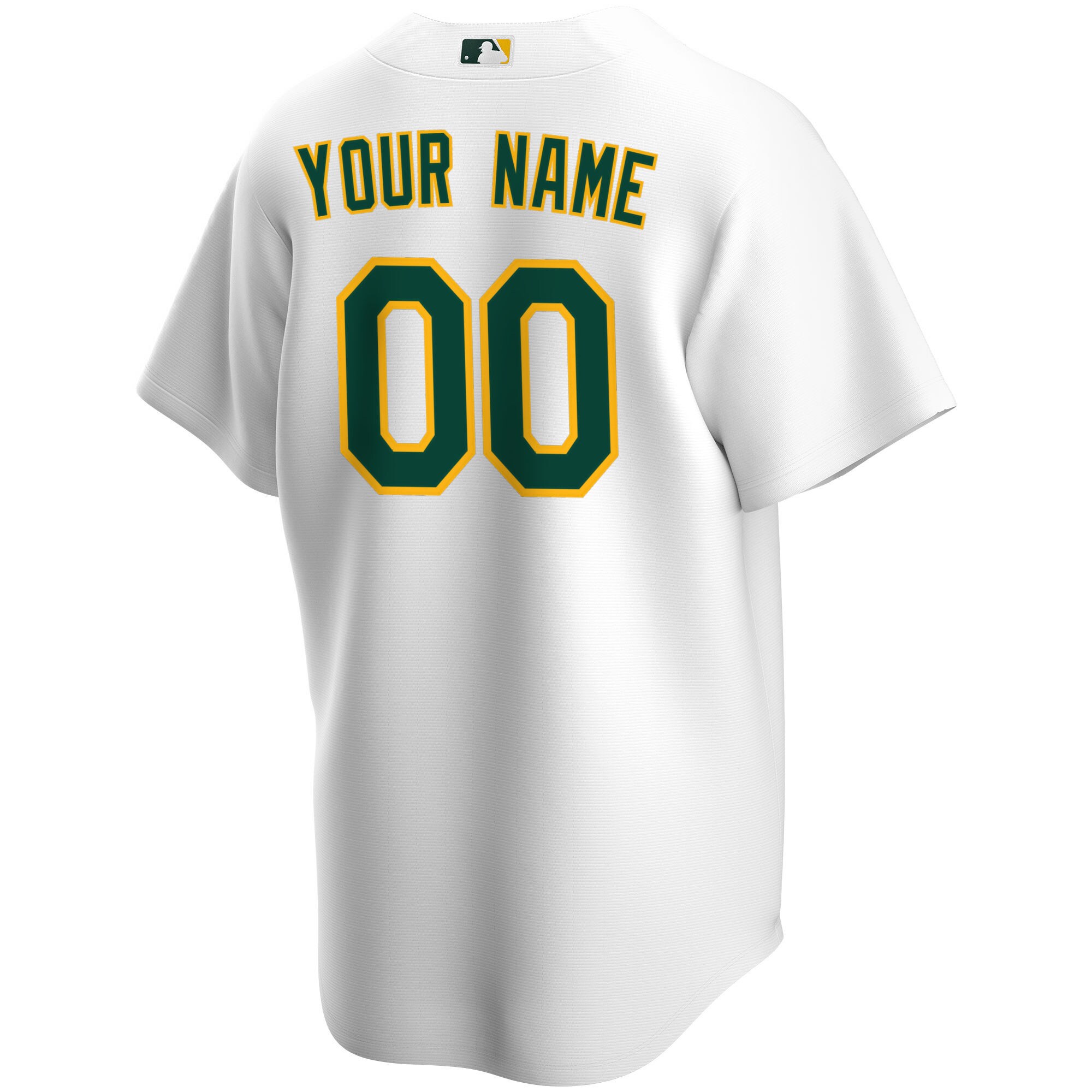 Oakland Athletics  Youth Home Replica Custom Jersey - White