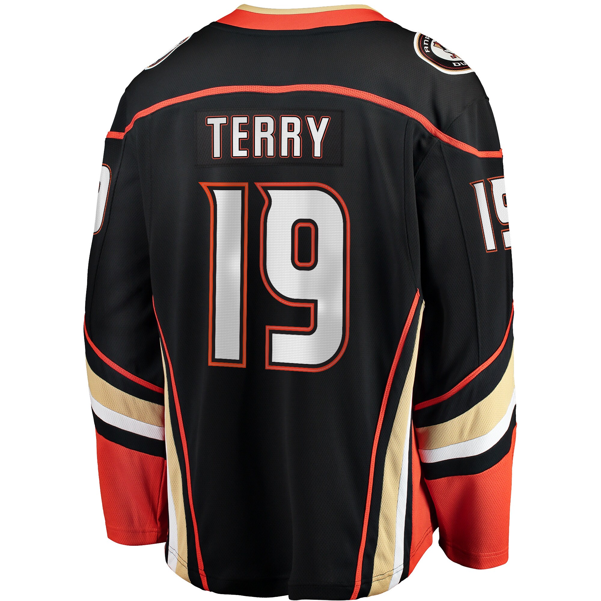 Troy Terry Anaheim Ducks Fanatics Home Team Breakaway Player Jersey - Black