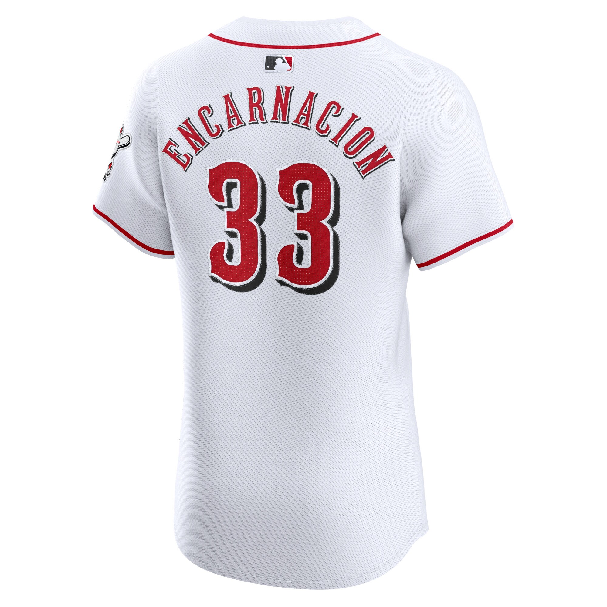 Christian Encarnacion-Strand Cincinnati Reds  Home Elite Player Jersey - White