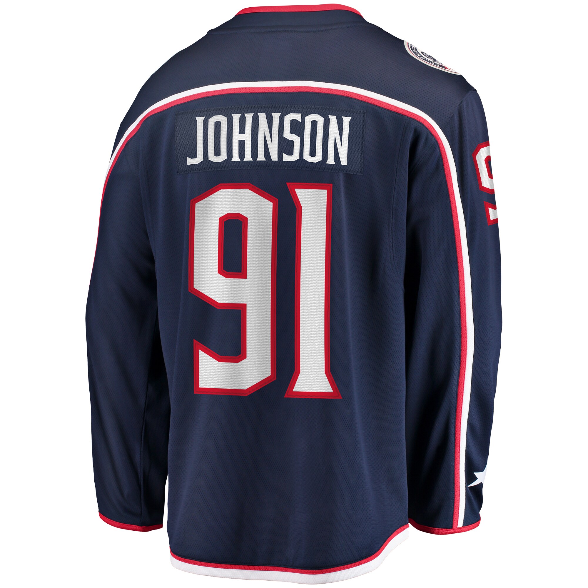 Kent Johnson Columbus Blue Jackets Fanatics Home Breakaway Jersey - Navy