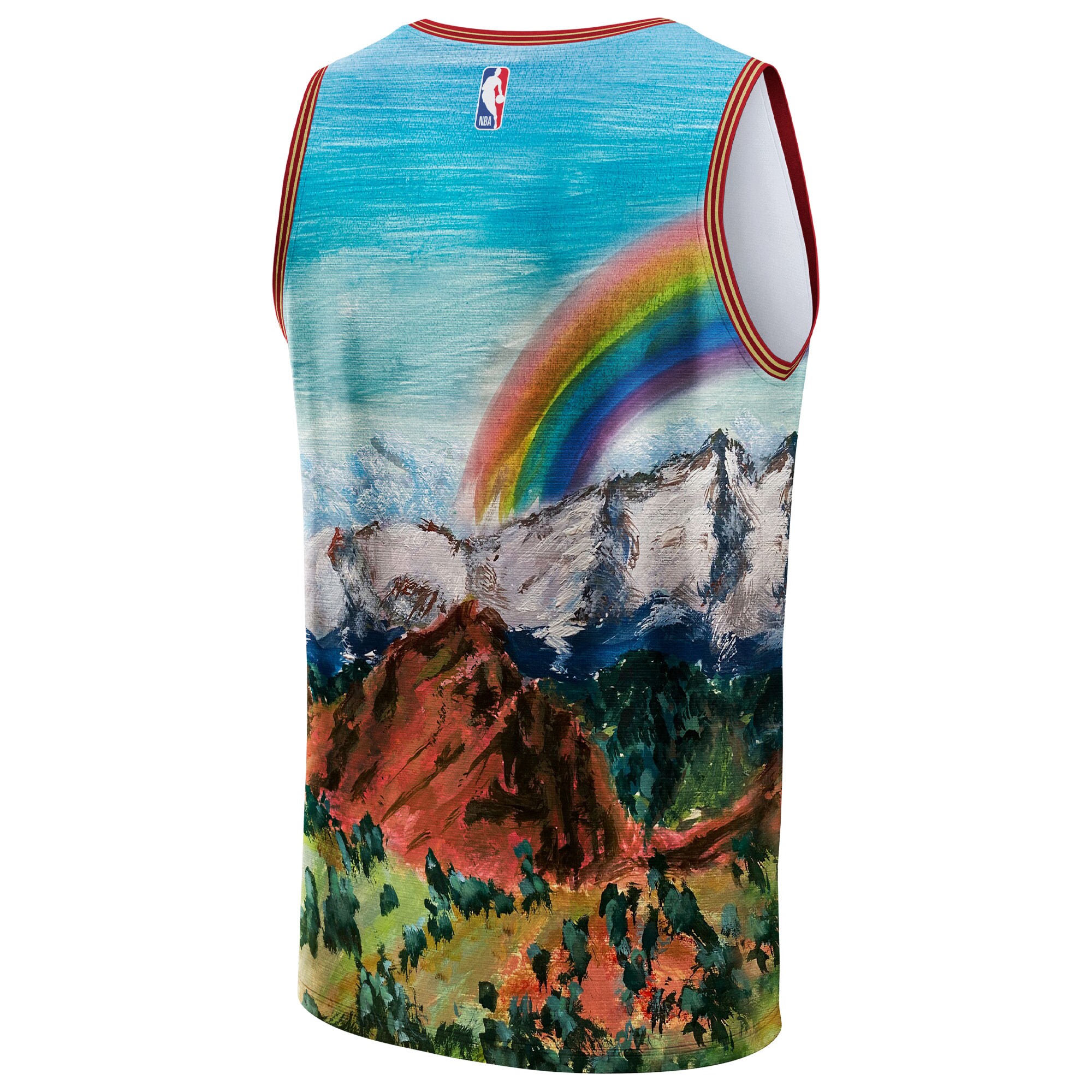 Denver Nuggets NBA & KidSuper Studios by Fanatics Unisex Hometown Jersey - Blue