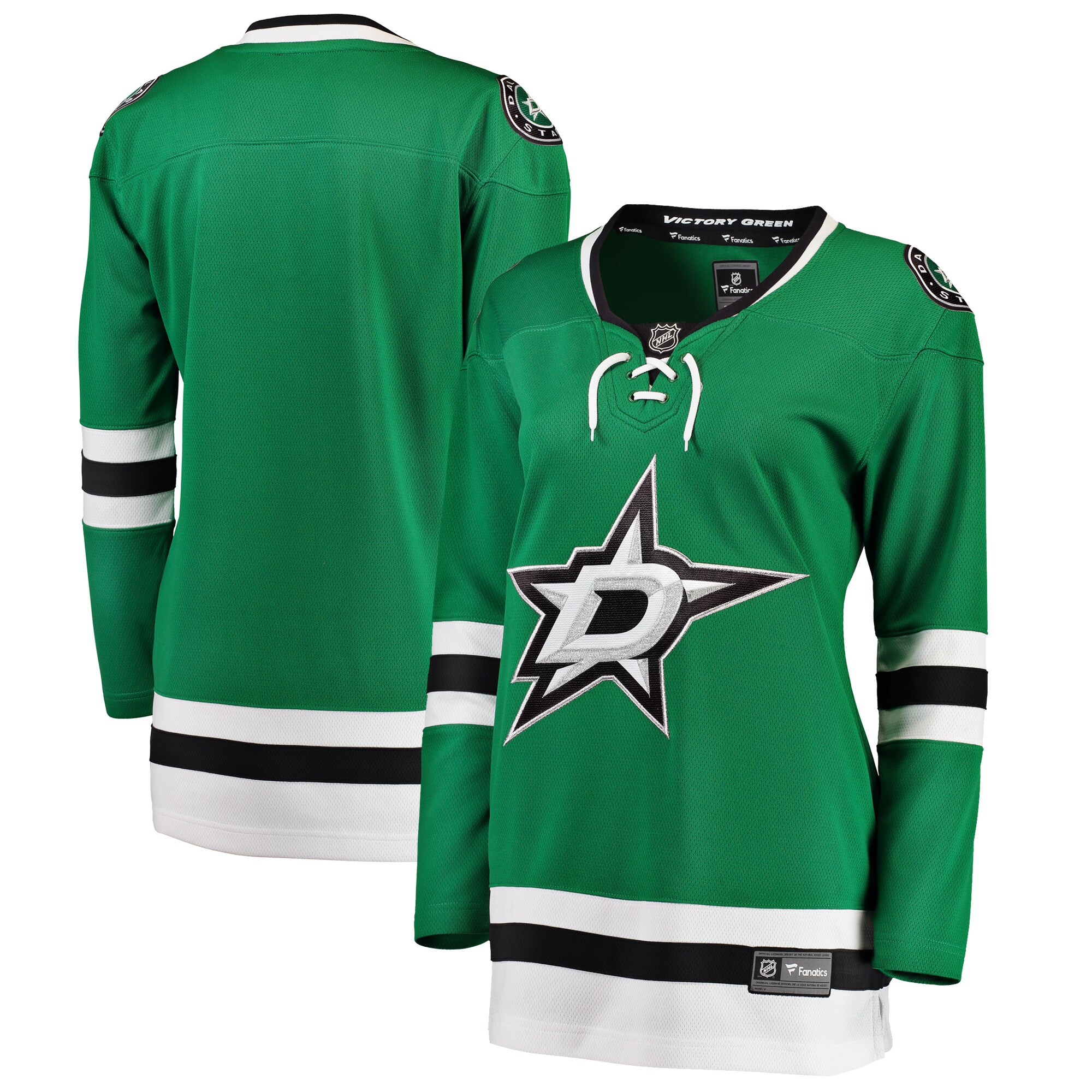 Dallas Stars Fanatics Women's Breakaway Home Jersey - Green