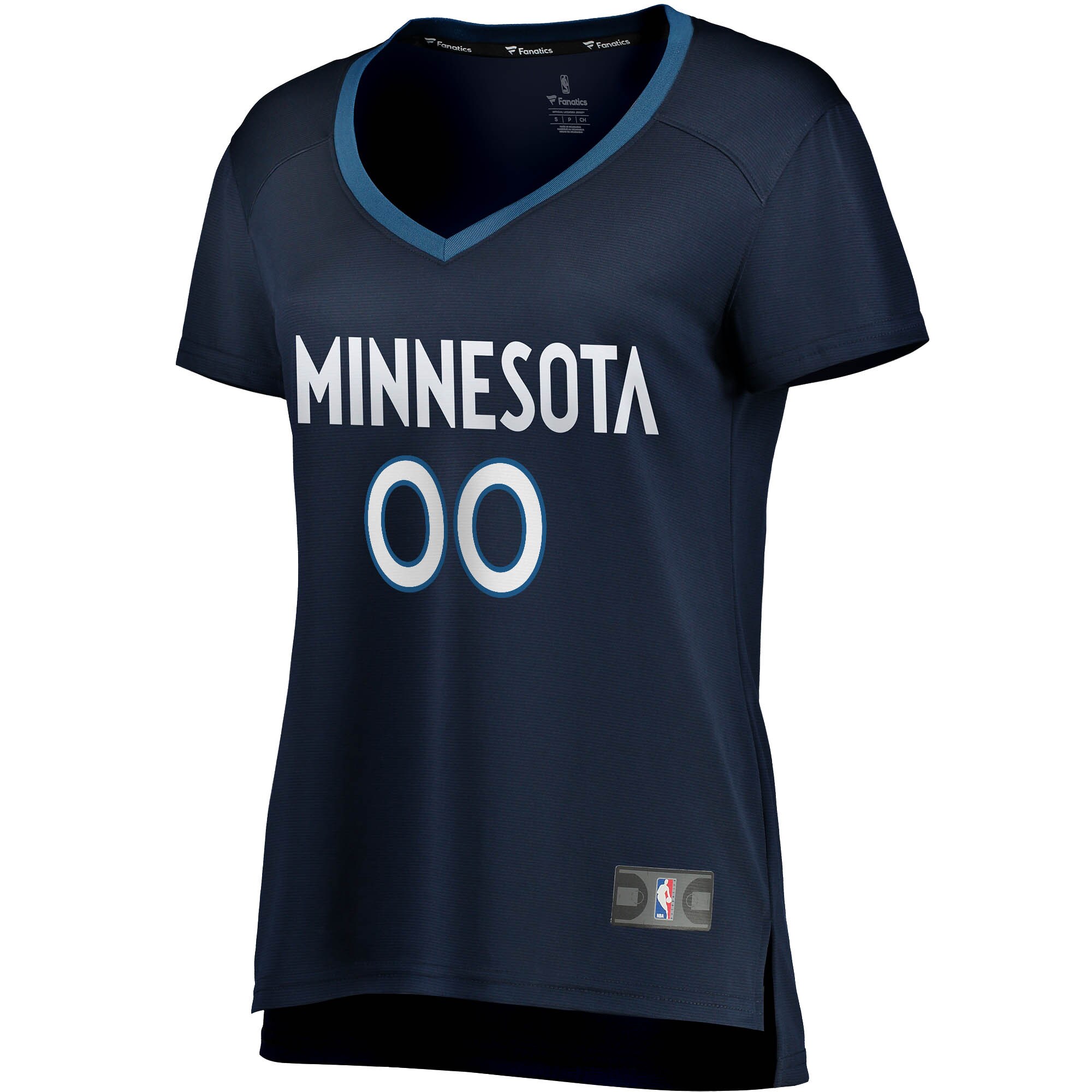Minnesota Timberwolves Fanatics Women's Fast Break Custom Jersey Navy - Icon Edition