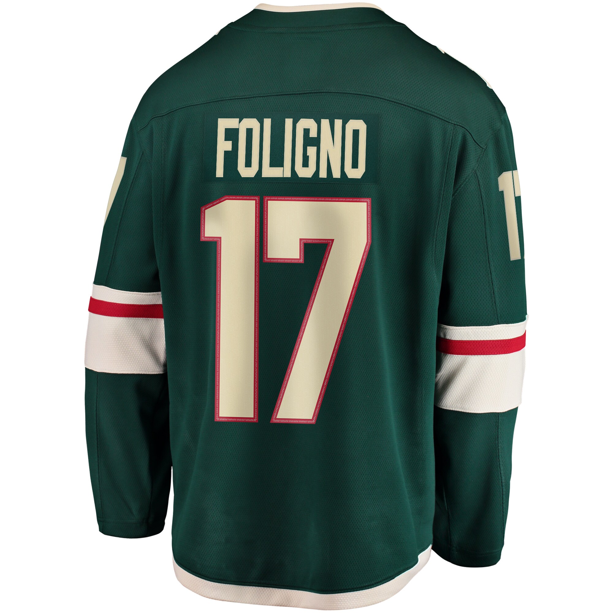 Marcus Foligno Minnesota Wild Fanatics Breakaway Jersey - Green