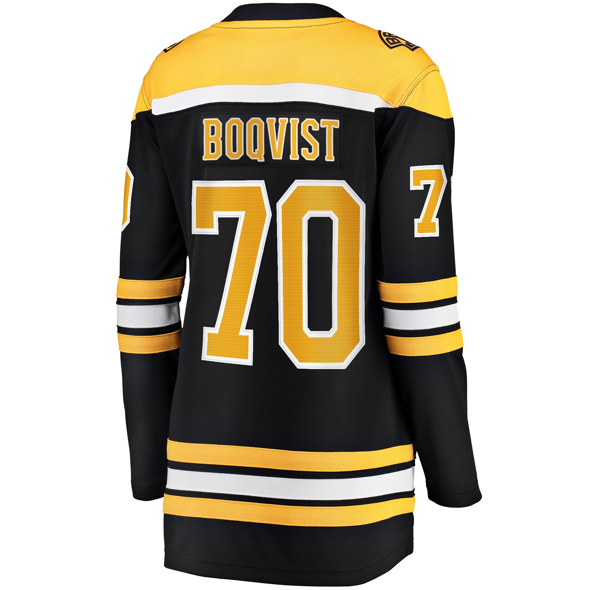 Jesper Boqvist Boston Bruins Fanatics Women's Home Breakaway Player Jersey - Black