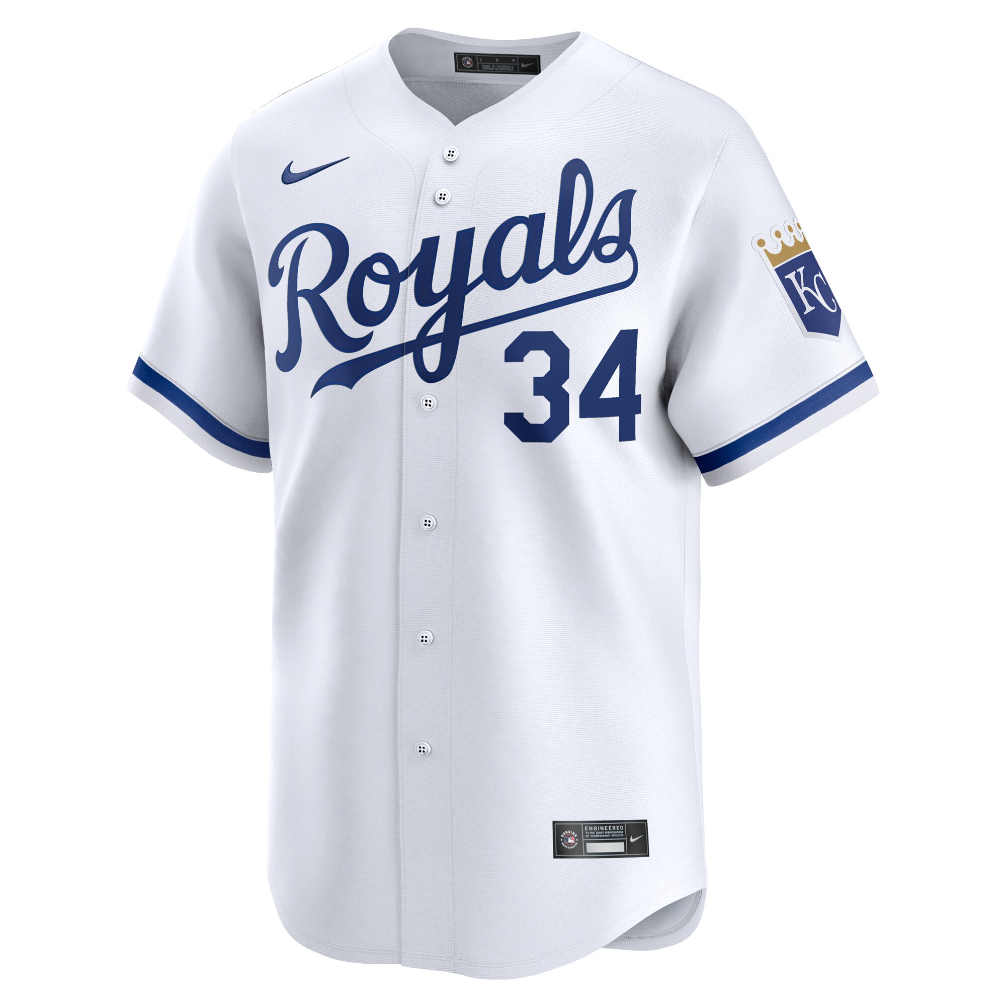 Freddy Fermin Kansas City Royals  Home Limited Player Jersey - White