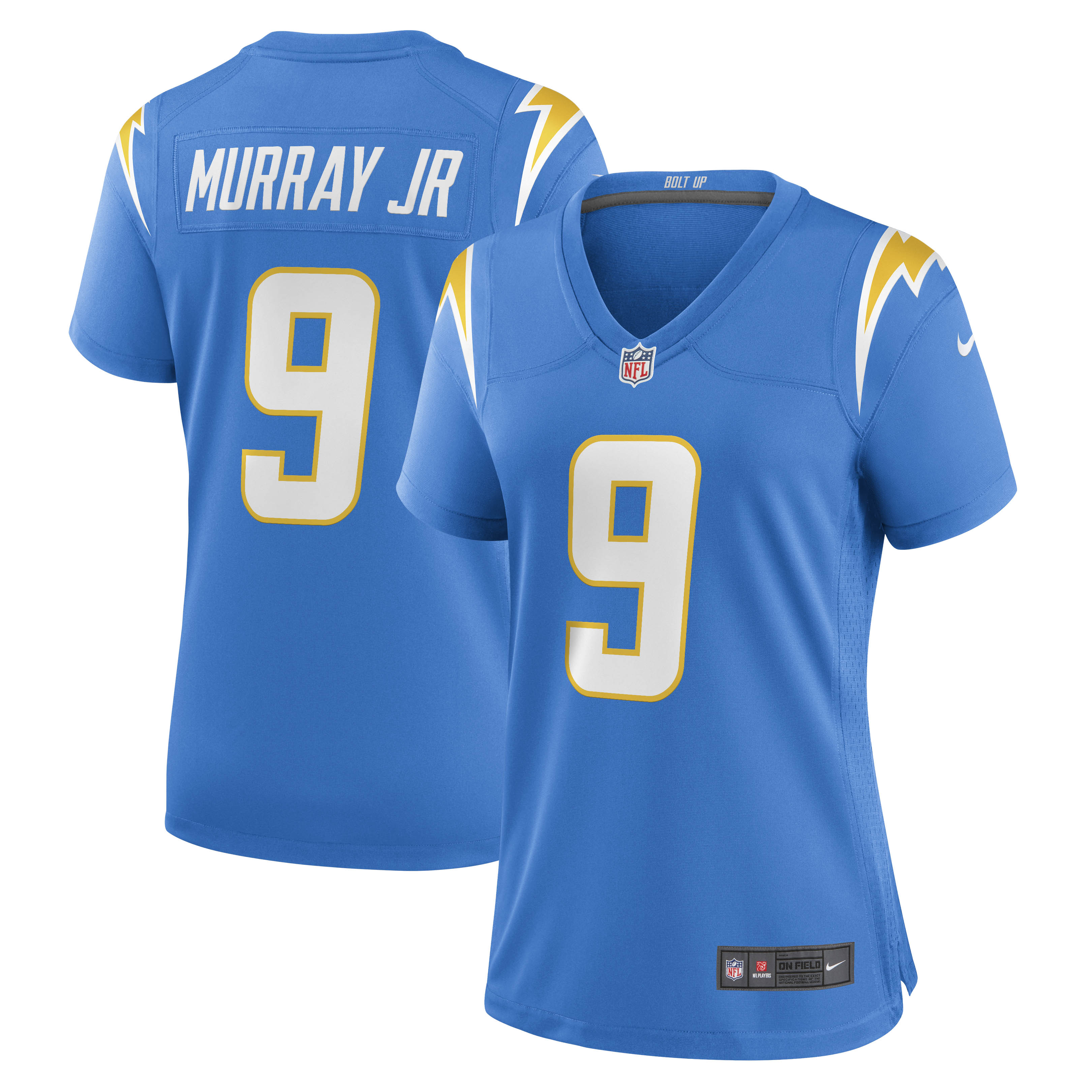 Kenneth Murray Jr. Los Angeles Chargers  Women's Game Jersey - Powder Blue