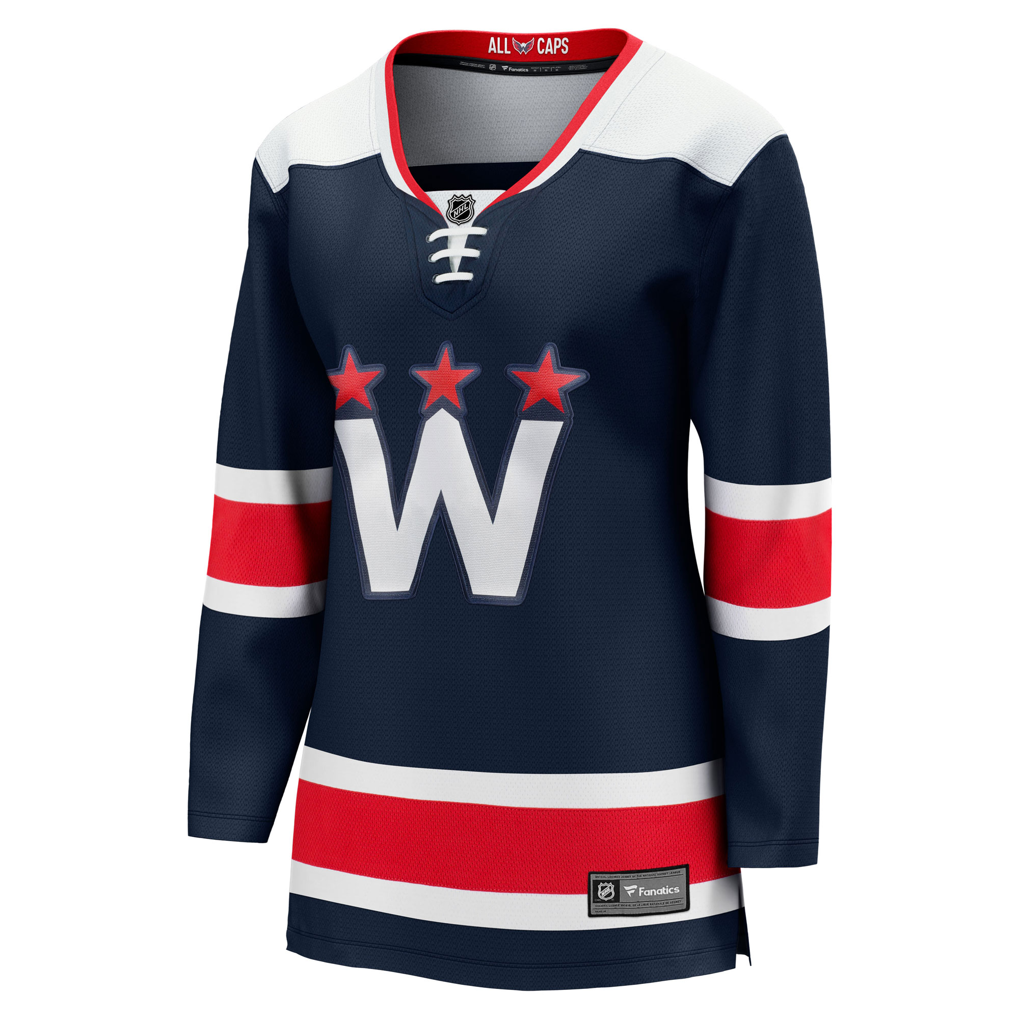 Washington Capitals Fanatics Women's Alternate Premier Breakaway Jersey - Navy