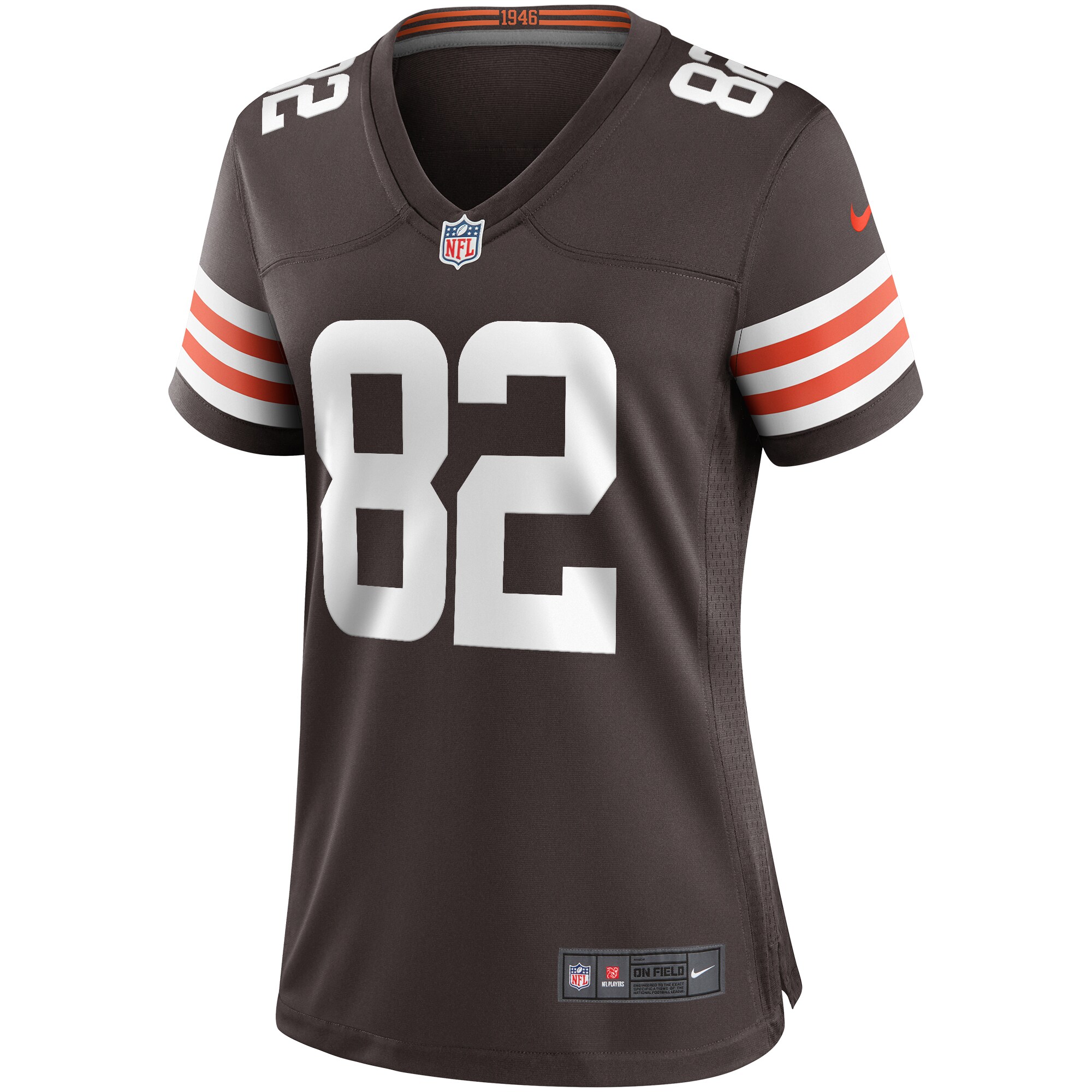 Ozzie Newsome Cleveland Browns  Women's Game Retired Player Jersey - Brown