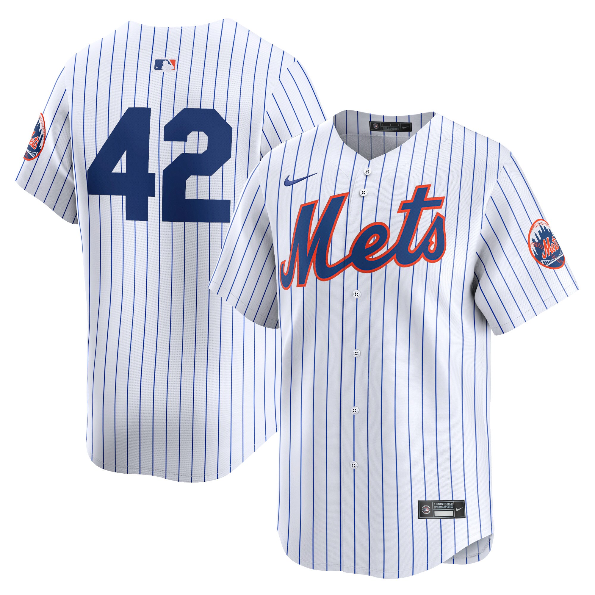 New York Mets  2024 Jackie Robinson Day Home Limited Jersey\u00c2\u00a0\u00e2\u20ac\u201c White