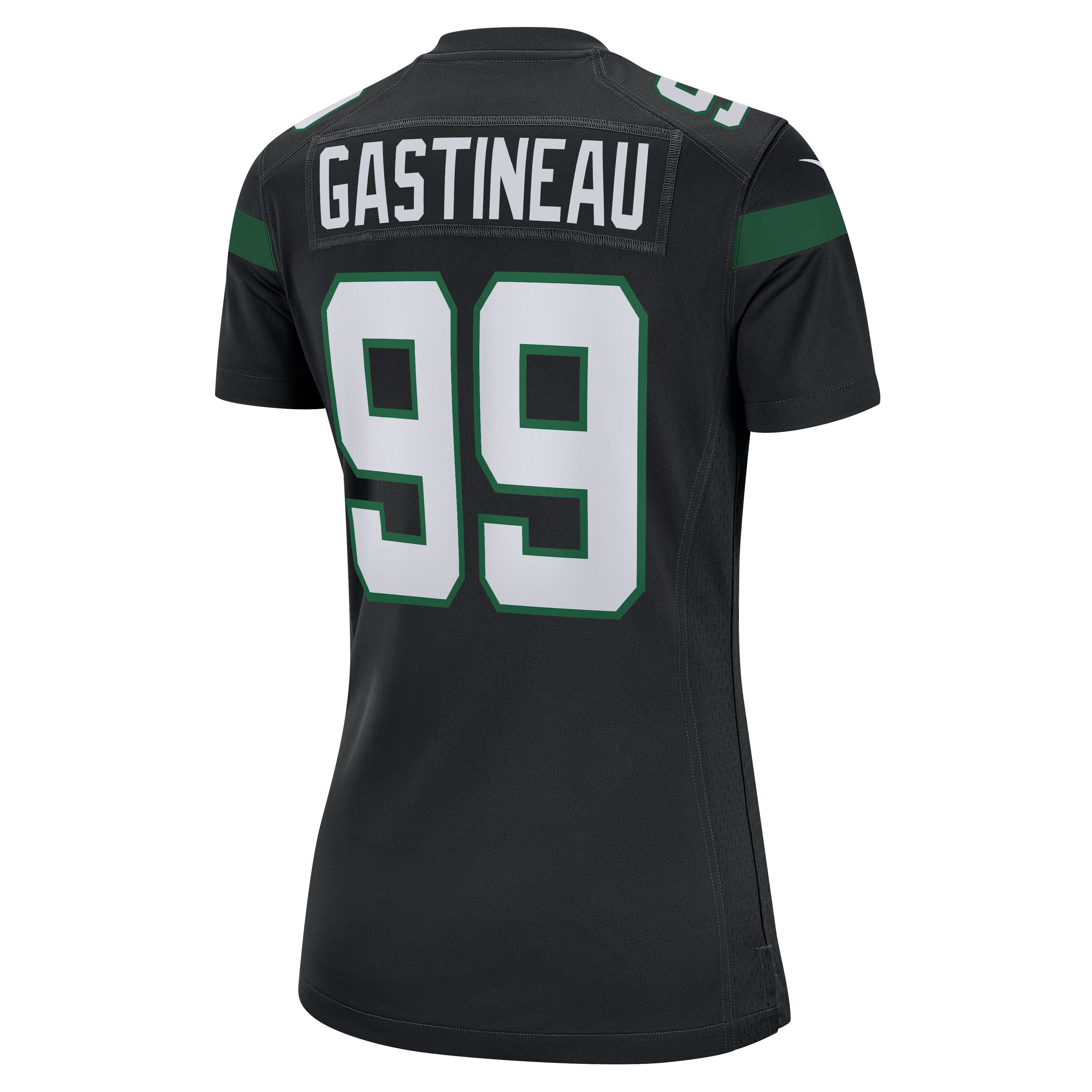 Mark Gastineau  New York Jets Women's Game Jersey - Stealth Black