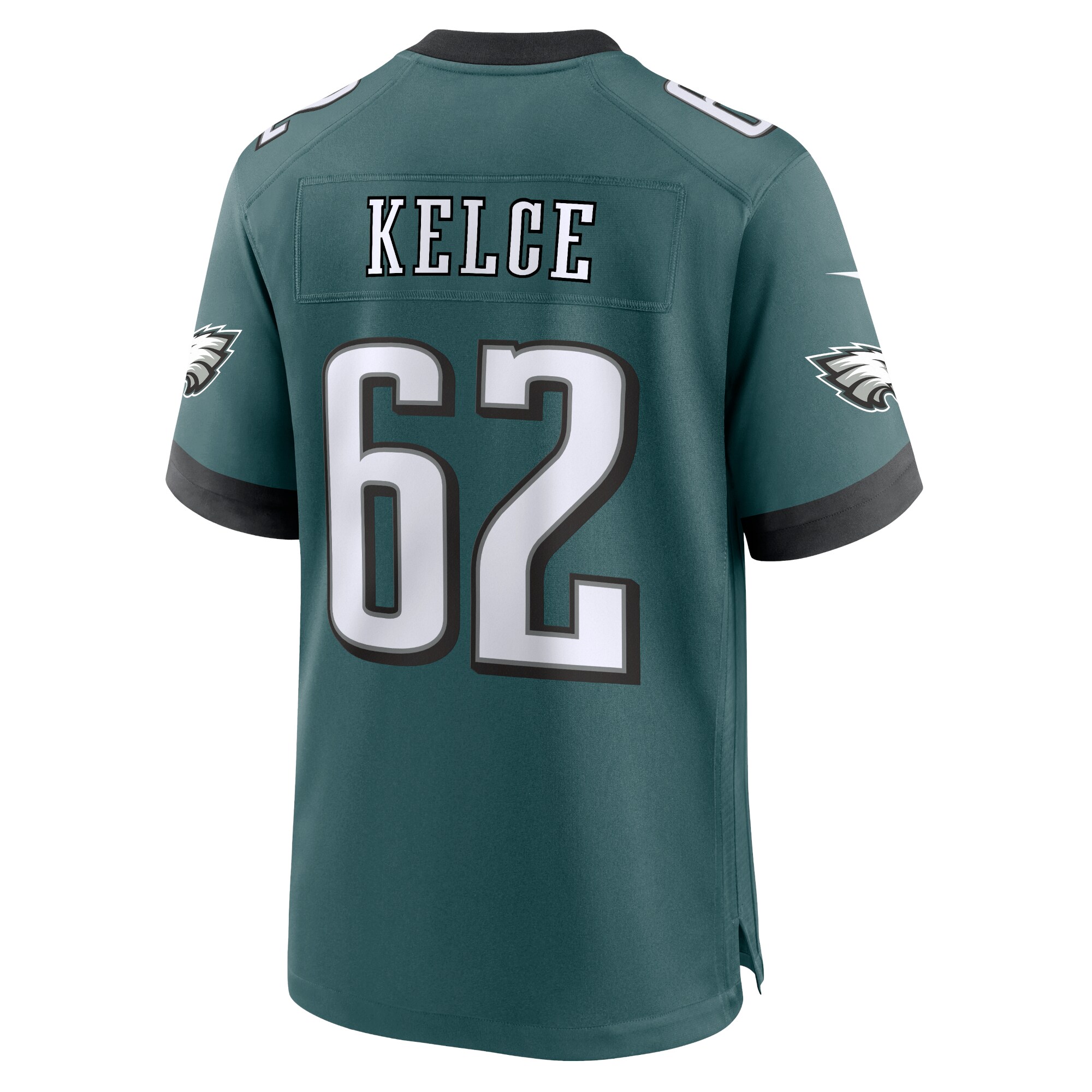 Jason Kelce Philadelphia Eagles  Team Game Jersey - Midnight Green