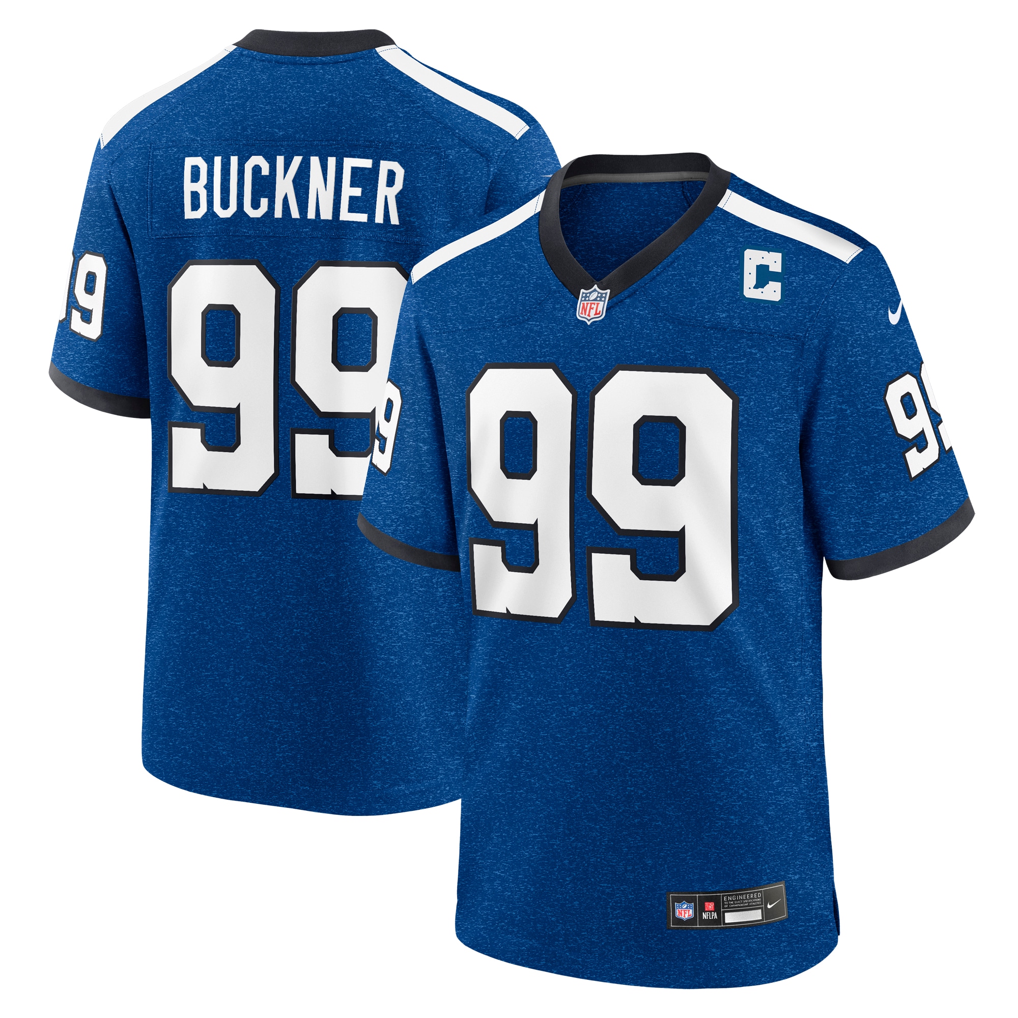 DeForest Buckner Indianapolis Colts  Indiana Nights Alternate Game Jersey - Royal