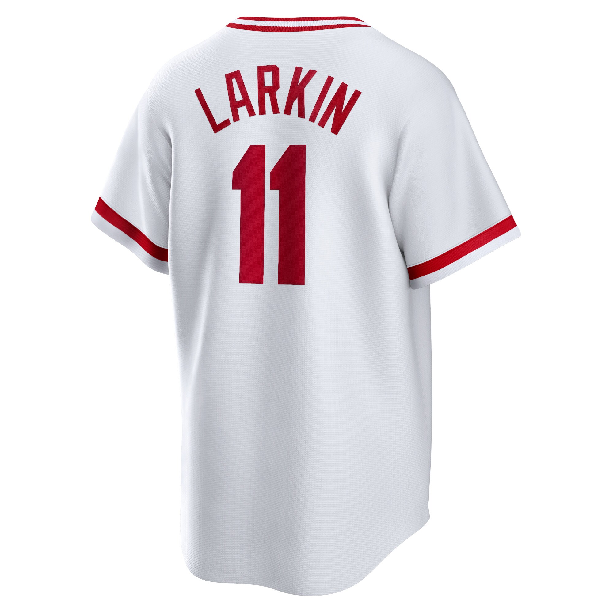 Barry Larkin Cincinnati Reds  Home Cooperstown Collection Player Jersey - White