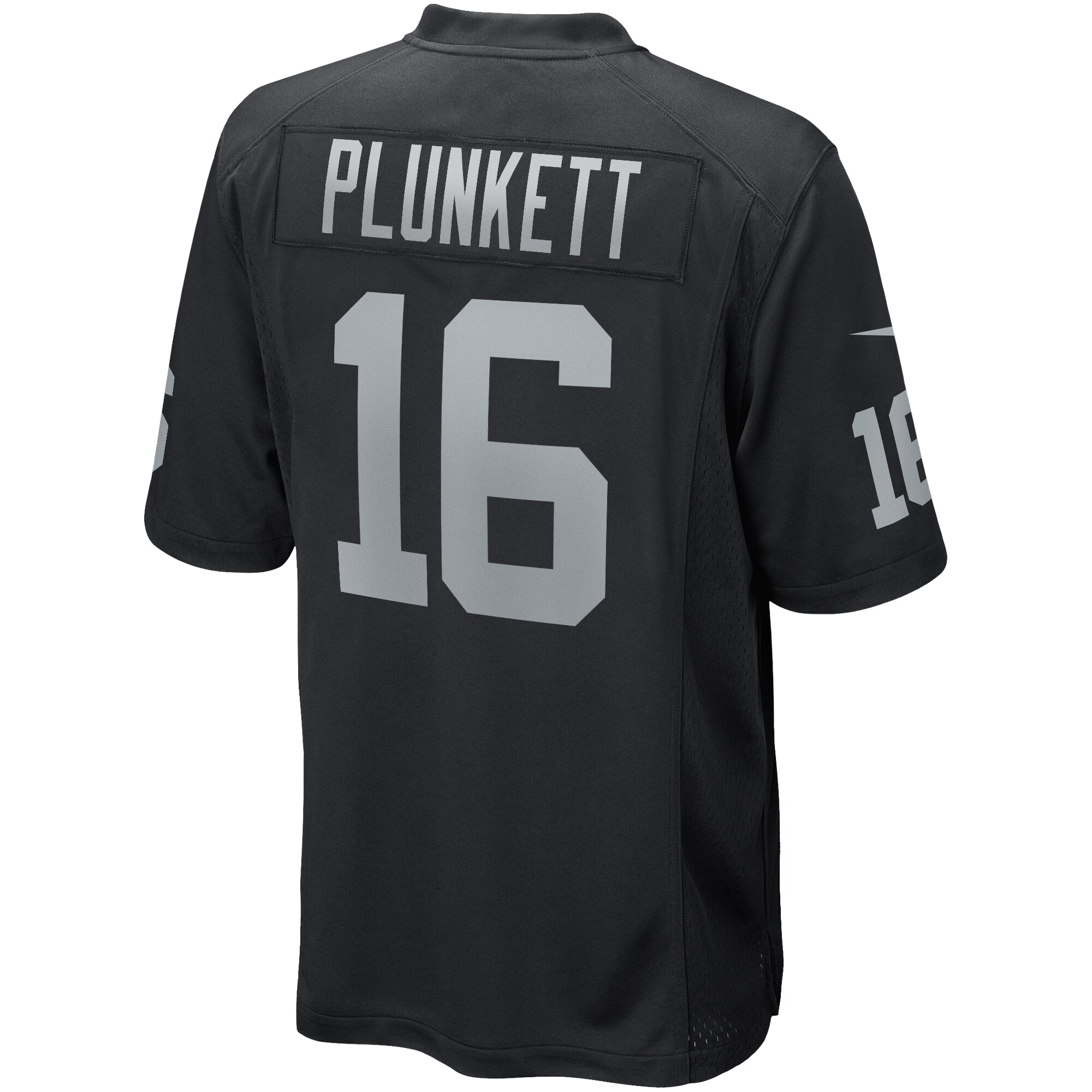 Jim Plunkett Las Vegas Raiders  Game Retired Player Jersey - Black